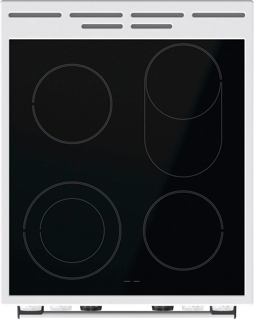 GORENJE Elektro-Standherd »GECS5C70WA«, mit 1-fach-Teleskopauszug, Aqua Clean, Knusprig genießen – ganz ohne Extra-Kalorien - dank AirFry-Funktion