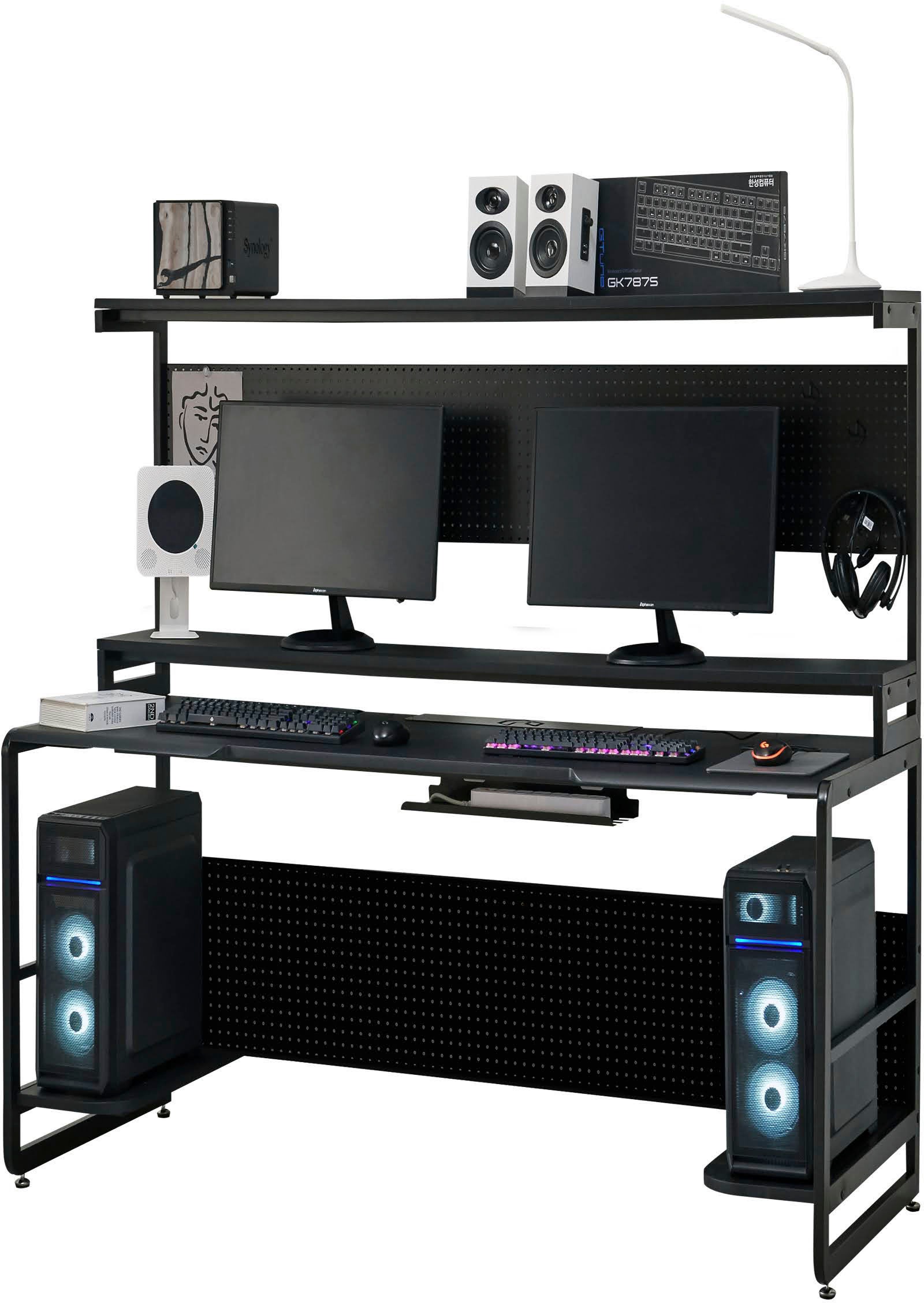 Home affaire Schreibtisch 1 Stk. tlg. mit multifunktionalen Features günstig online kaufen