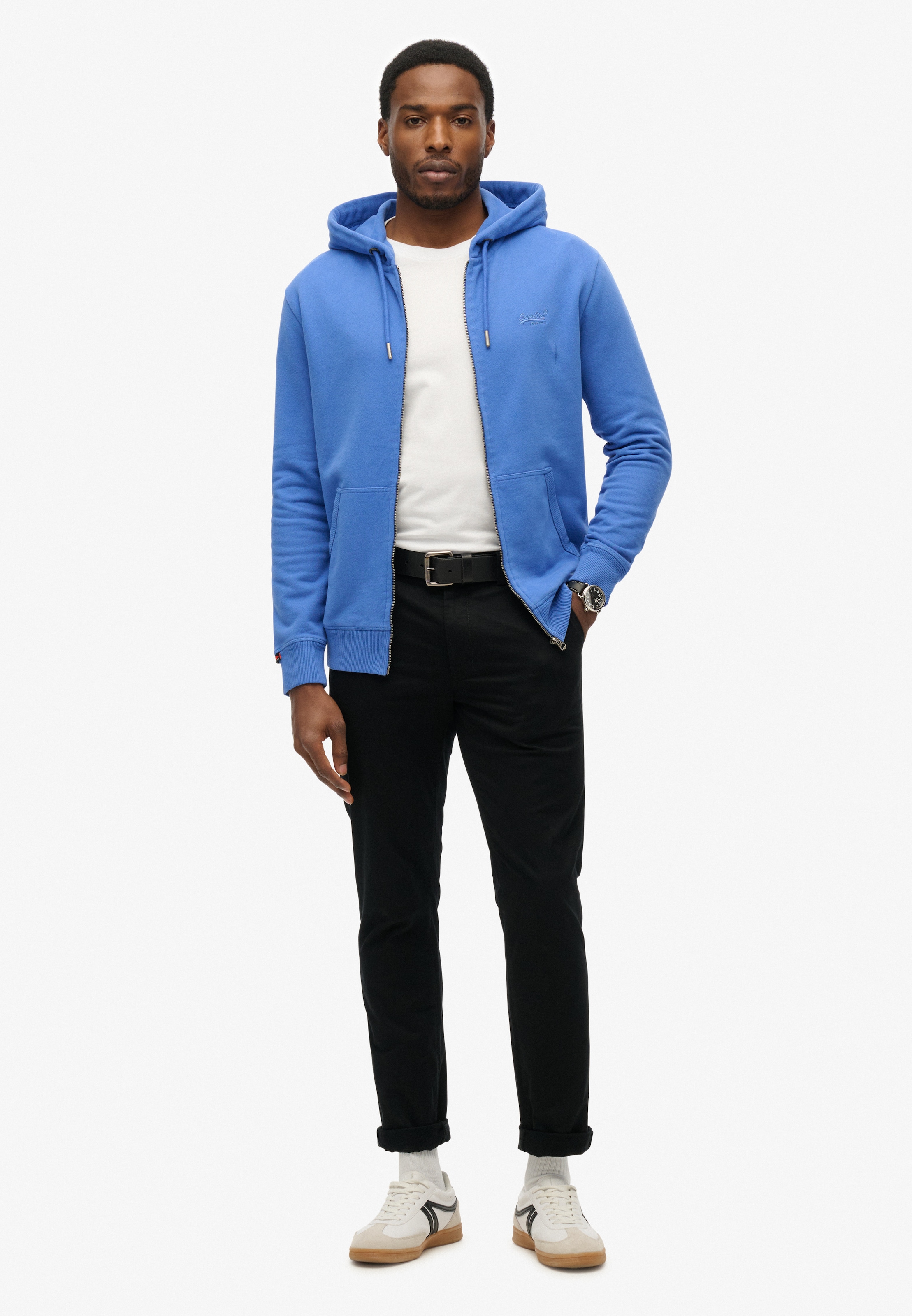 Superdry Kapuzensweatjacke »ESSENTIAL LOGO ZIP HOODIE HB«