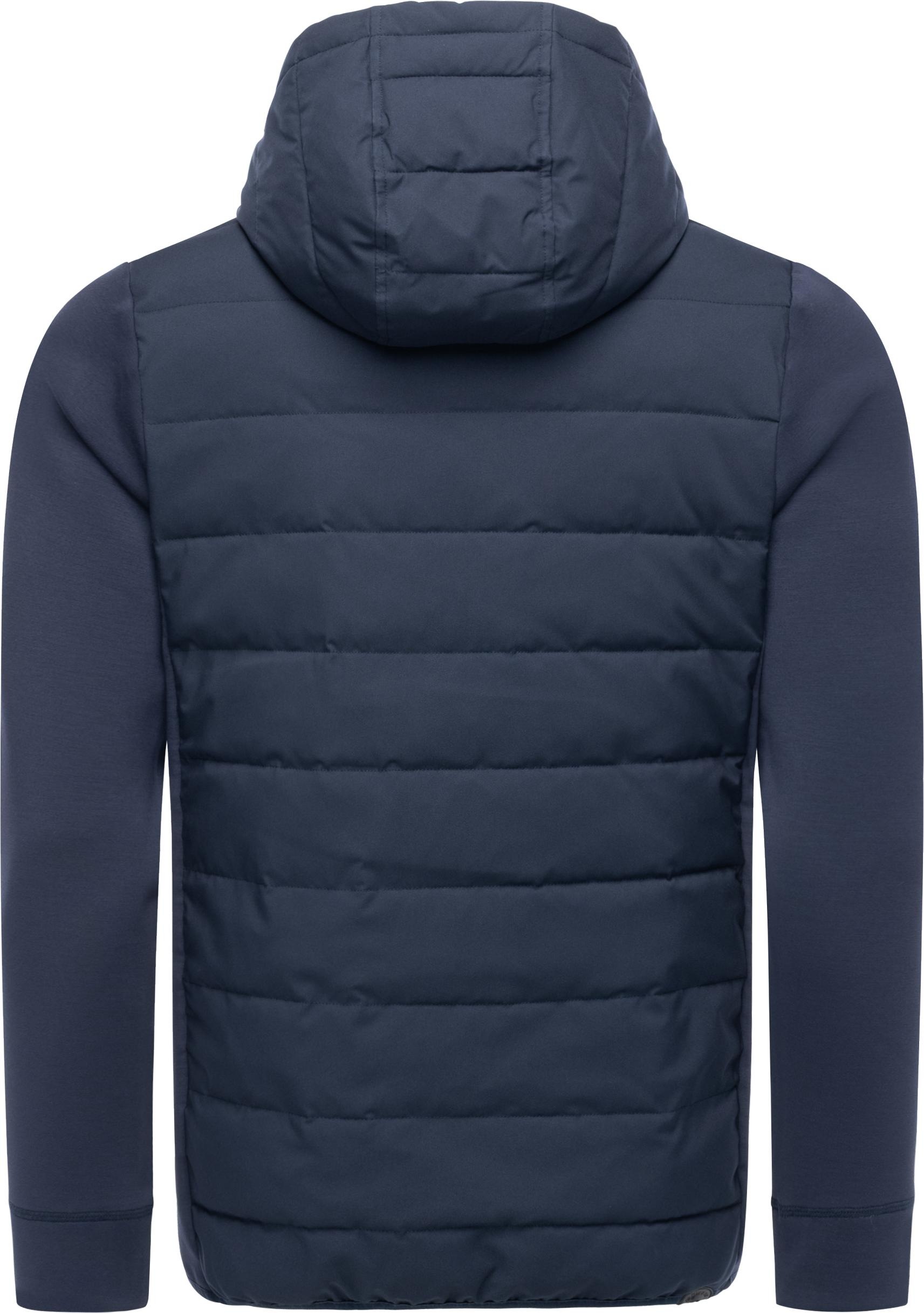 Steppjacke RAGWEAR "Rendy Tech YOUMODO", Herren, Gr. XL (54), navy, Obermaterial 1: 100% Polyester; Obermaterial 2: 47% Polyester, 47% Modal, 6% Elasthan; Innenfutter: 100% Polyester; Wattierung: 100% Polyester, gerade hüftbedeckend, hoch geschlossener Au 2
