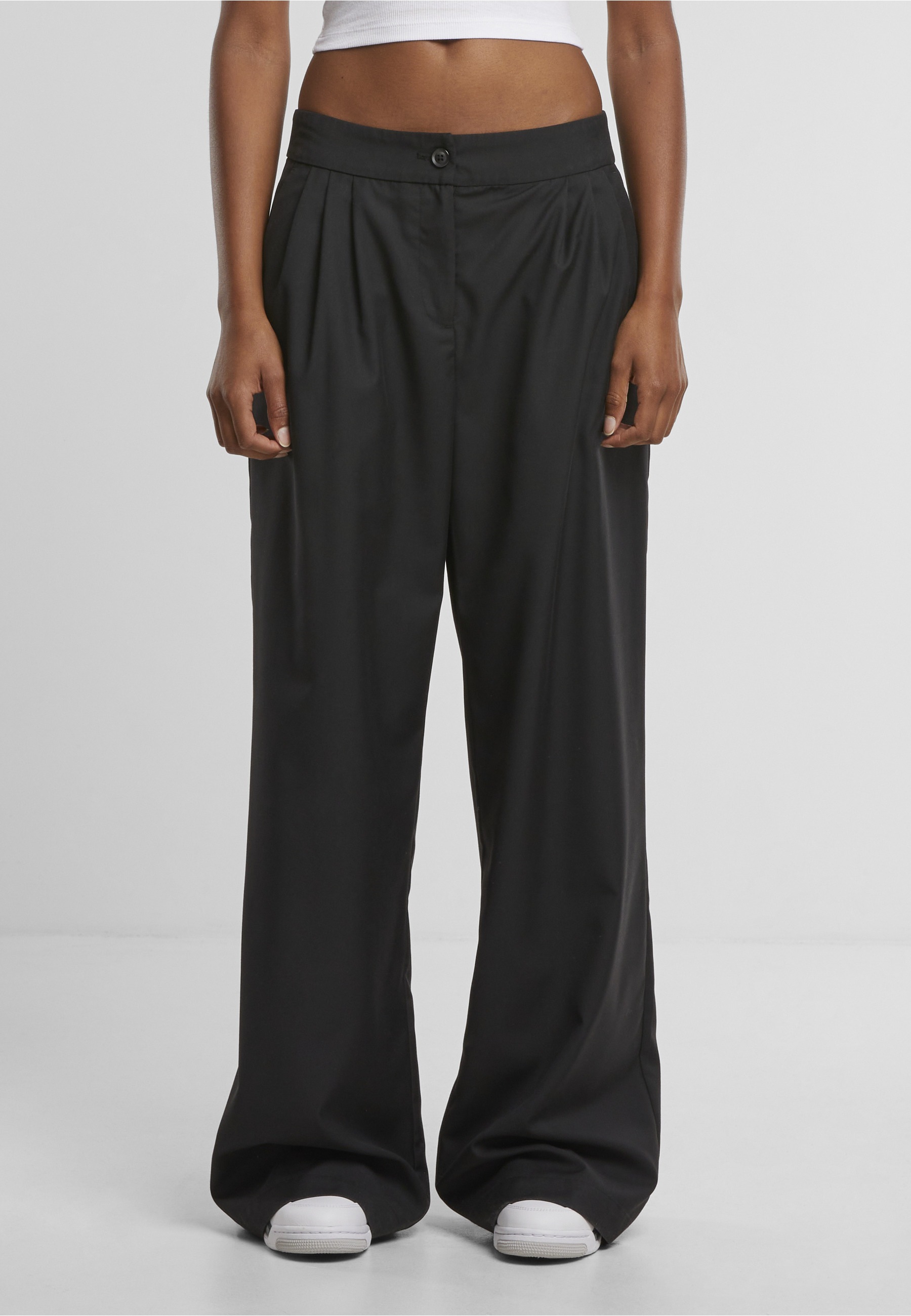 URBAN CLASSICS Stoffhose »Urban Classics Ladies Wide Leg Pants«