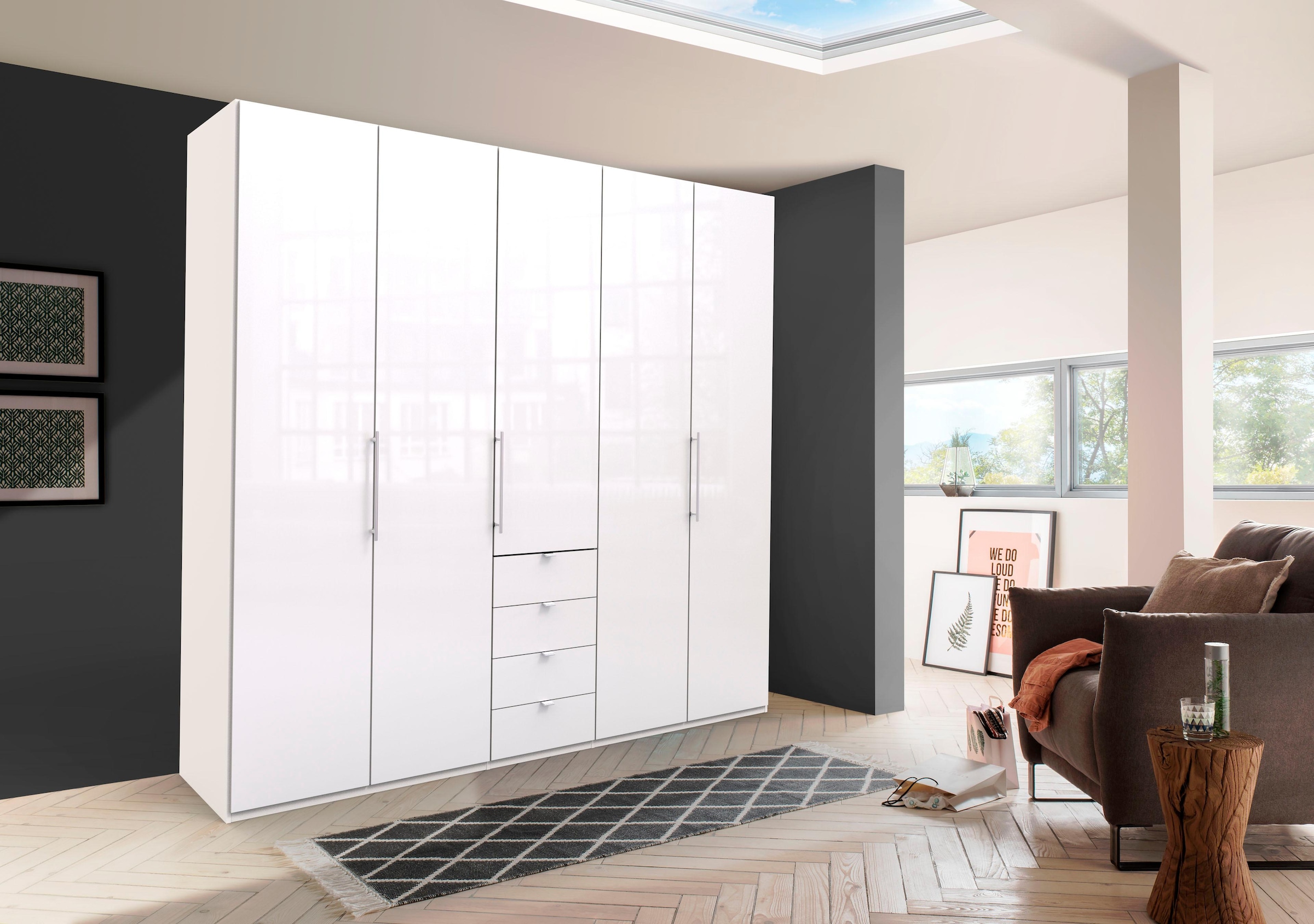 Kleiderschrank »Loft«, Glasfront