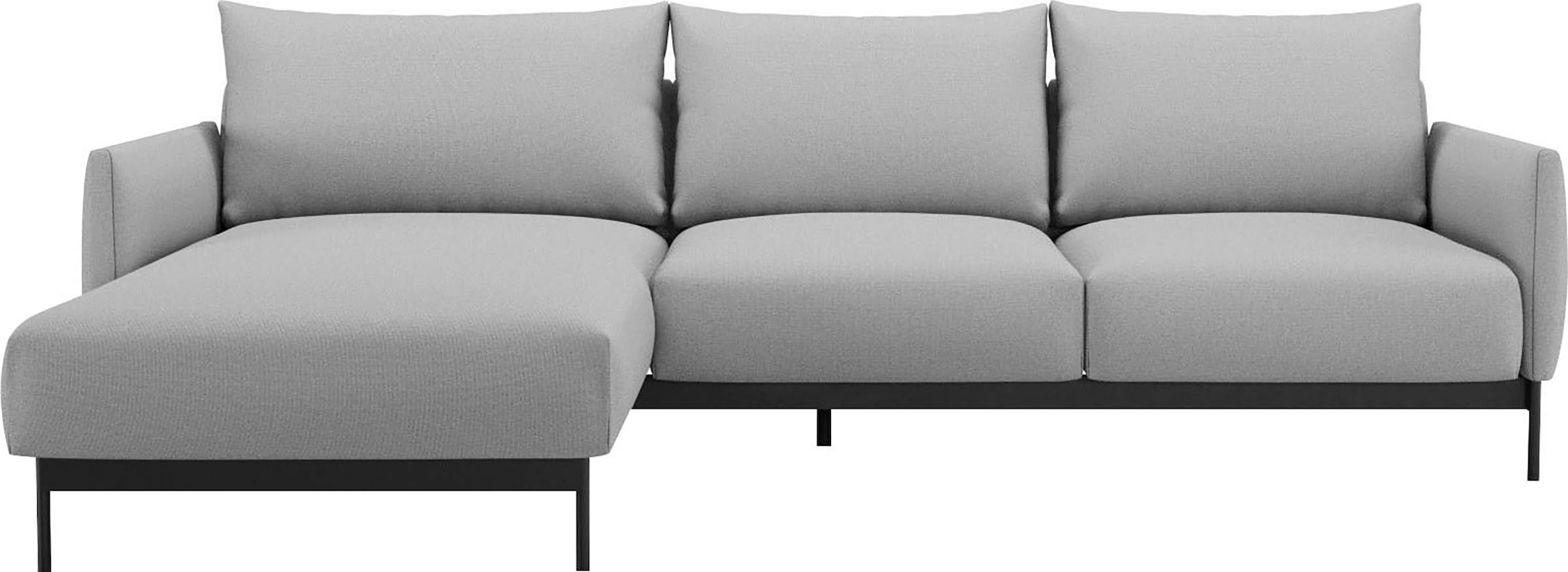 Tenksom Ecksofa »Tokey, Polsterecke, Couch, L-Form«, Recamiere links und rechts montierbar