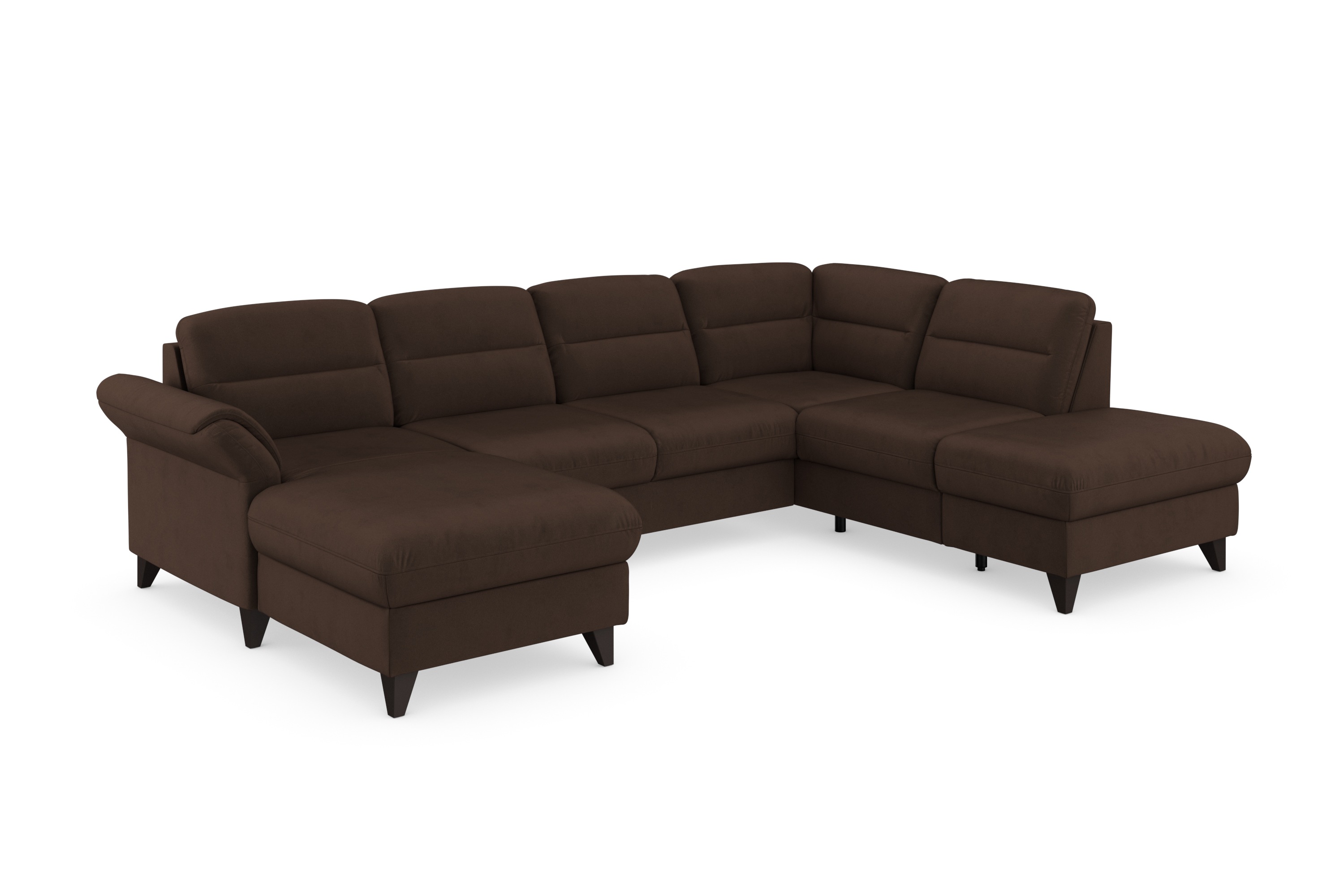 Thumbnail - sit&more Wohnlandschaft "Mellum U-Form", Federkern, wahlweise mit Bettfunktion, Stauraum und Armteilfunktion
