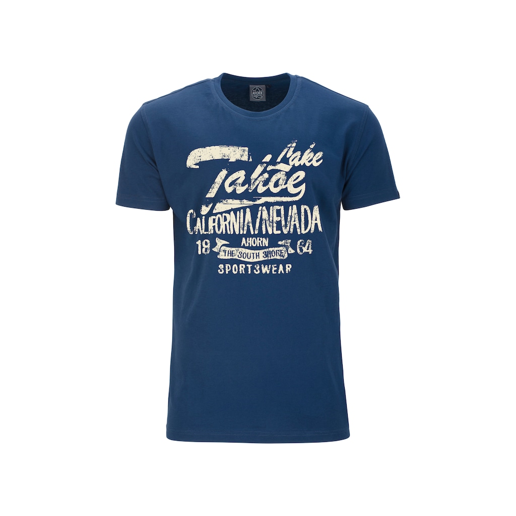 AHORN SPORTSWEAR T-Shirt »LAKE TAHOE_EGGSHELL«