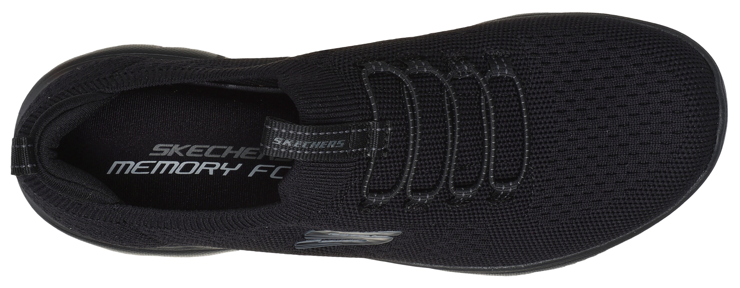 Skechers Slip-On Sneaker »SUMMITS«, Freizeitschuh, Halbschuh, Slipper mit flexibler Traktionslaufsohle