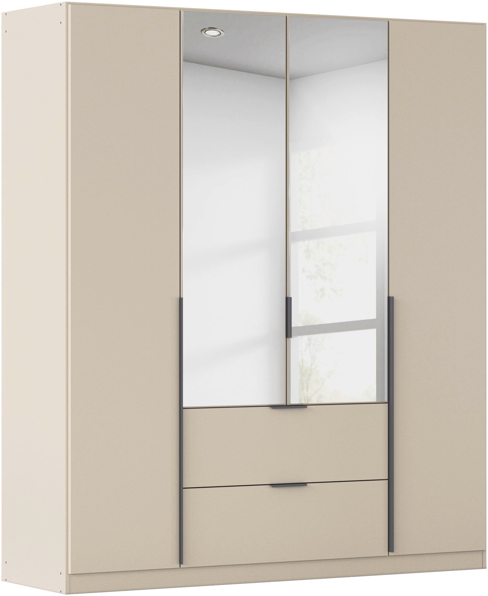 OTTO home Drehtürenschrank "Kleiderschrank Schrank Garderobe AGORDO mit Dek günstig online kaufen