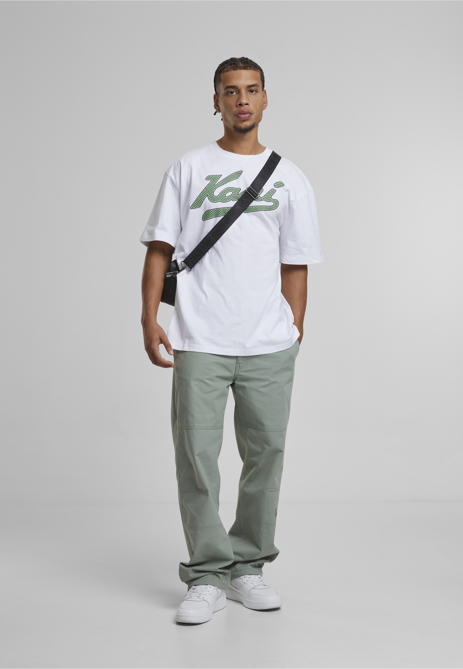 Karl Kani T-Shirt »Karl Kani Varsity Palm Print T-Shirt« 1 Stk.