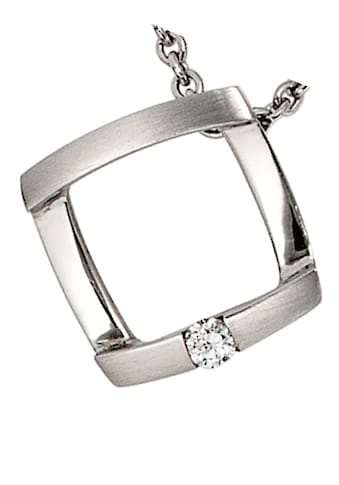 JOBO Kettenanhänger »Anhänger mit Diamant«, 950 Platin kaufen