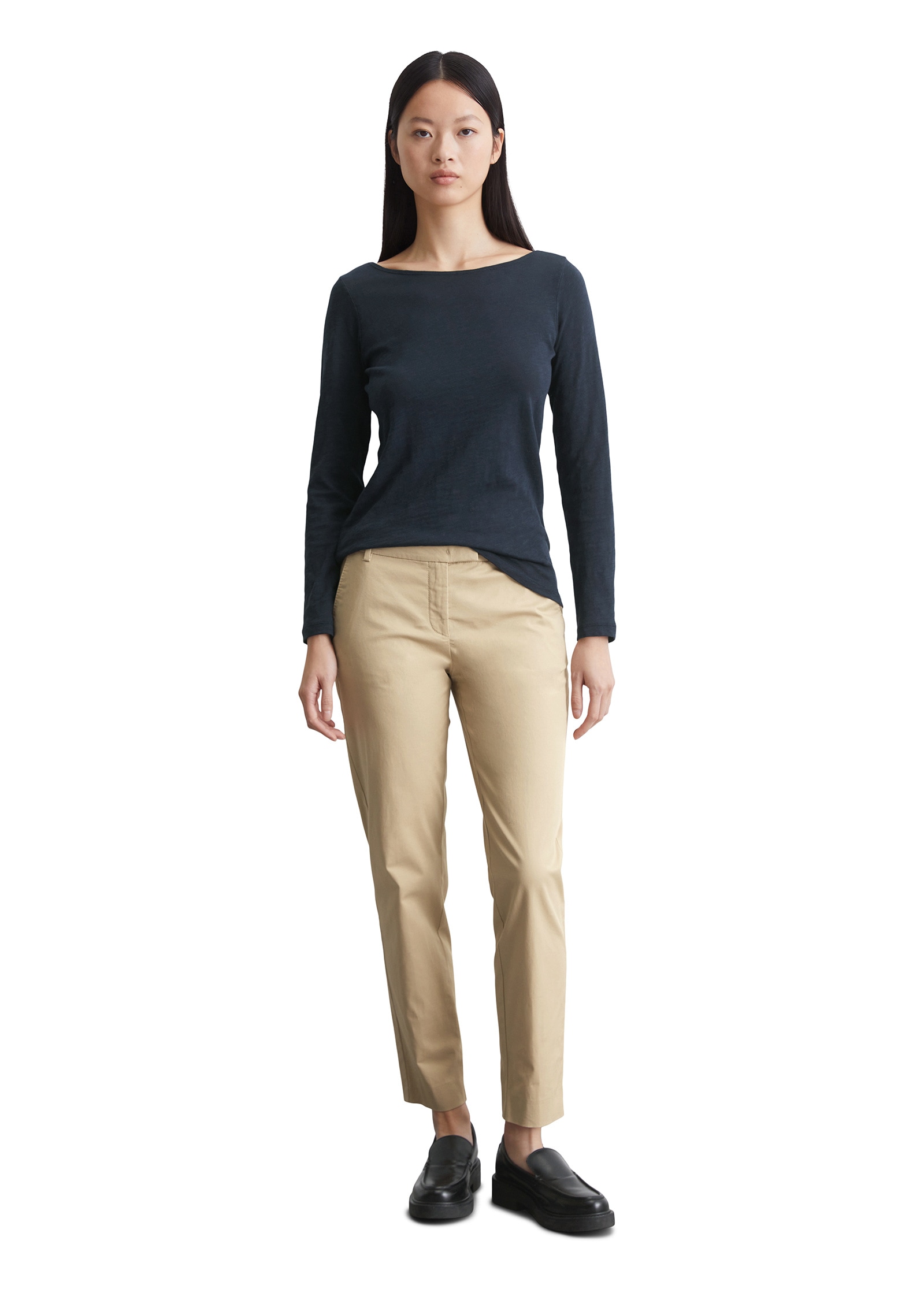 Marc O'Polo Langarmshirt »aus Organic Cotton«