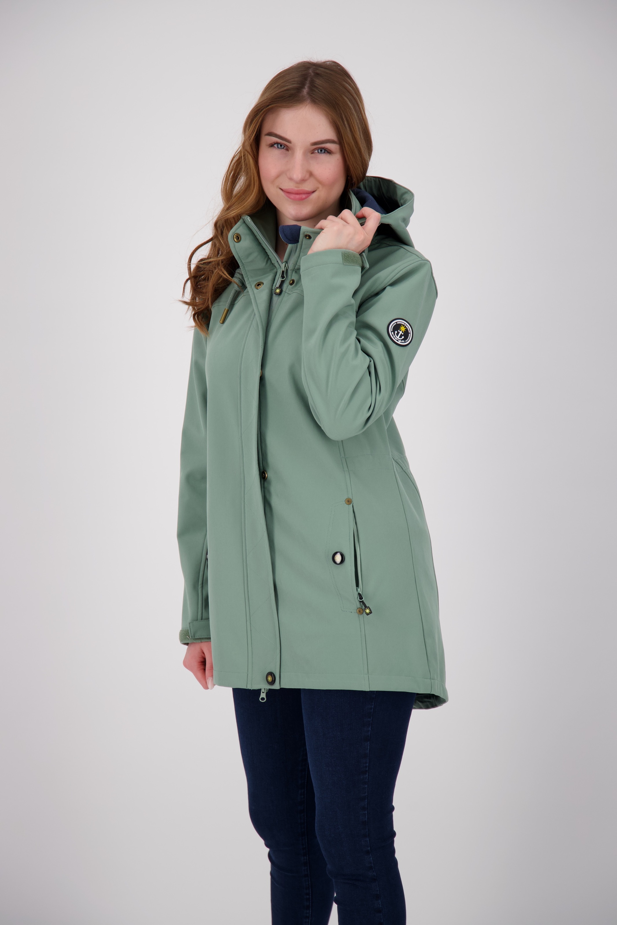 ankerglut Softshellmantel "PEAK ROBSON WOMEN", auch in Großen Größen erhält günstig online kaufen