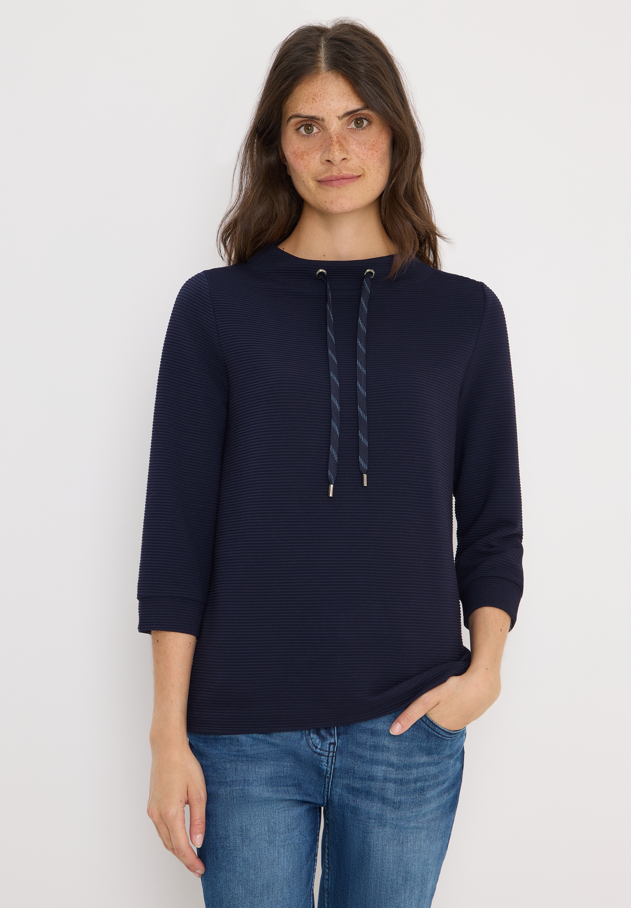 Cecil 3/4-Arm-Shirt, mit 3/4 Ärmeln günstig online kaufen