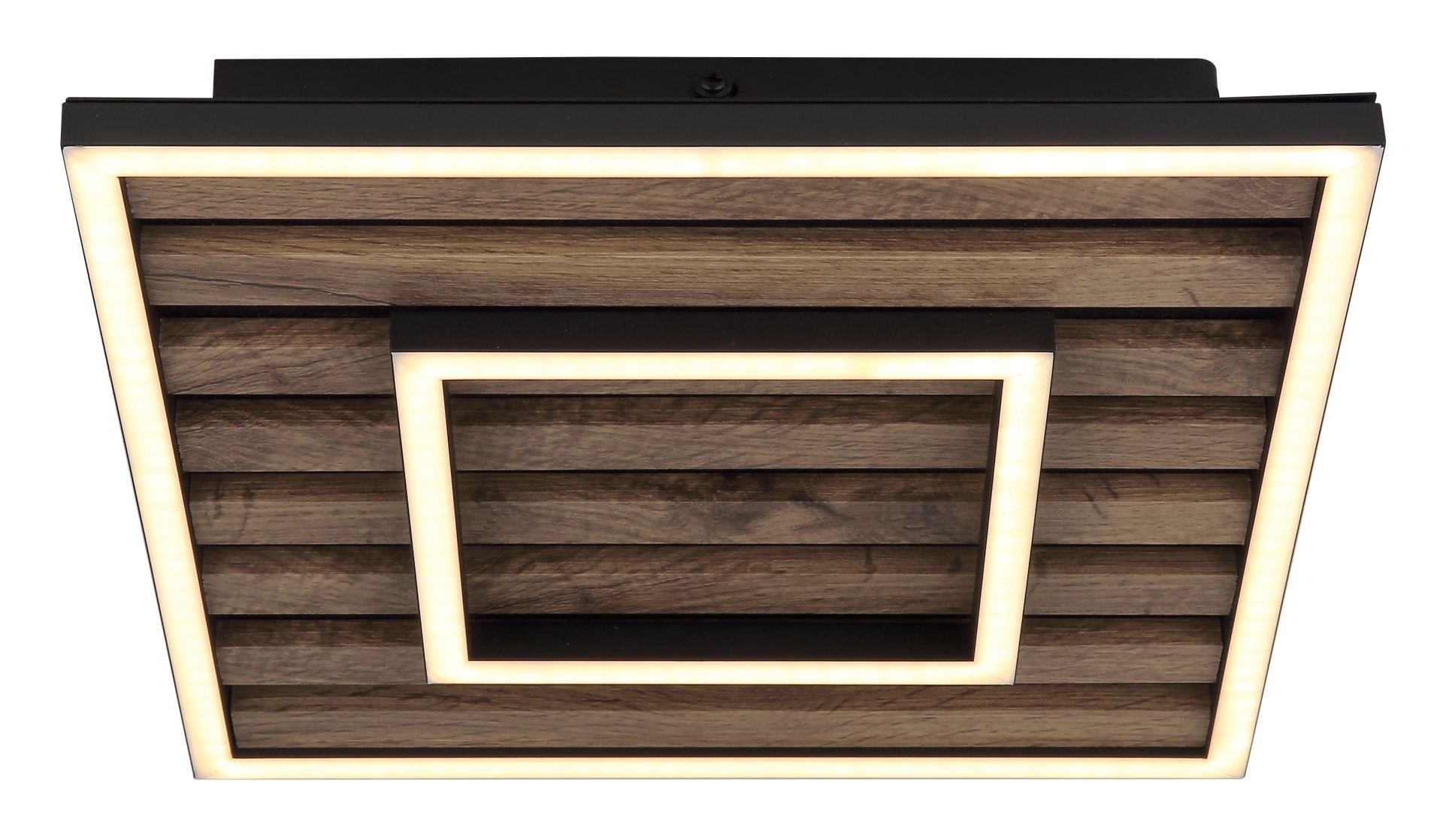 GLOBO LIGHTING LED Deckenleuchte »WOODY«, 1 flammig, Leuchtmittel LED-Modul | LED fest integriert, Memoryfunktion, die deine bevorzugte Einstellung speichert
