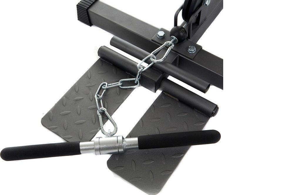 Finnlo by Hammer Kraftstation »Mulit-Lat Tower«, (Latzug, Seilzug, Ruderfunktion), multifunktionale Fitnessstation, max. Trainingsgewicht 120 kg