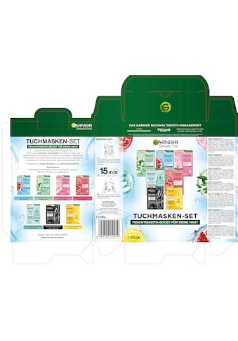 GARNIER Tuchmaske » SkinActive Tuchmasken-Set«...