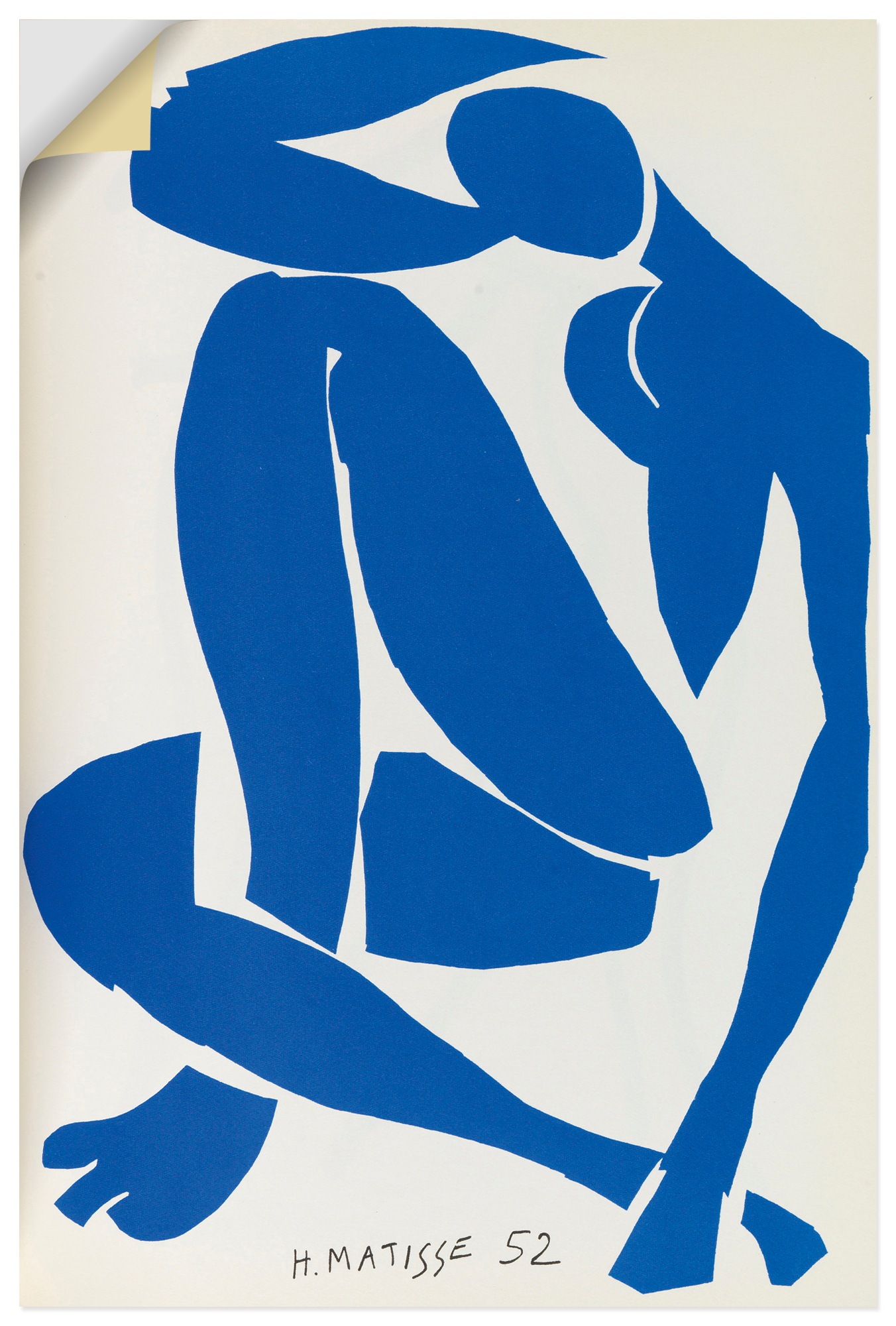 Artland Wandbild "Verve IX, No. 35/36. 1958" Erotische Bilder 1 Stk. tlg. als Alubild, Leinwandbild, Poster, Wandaufkleber in verschied. Größen