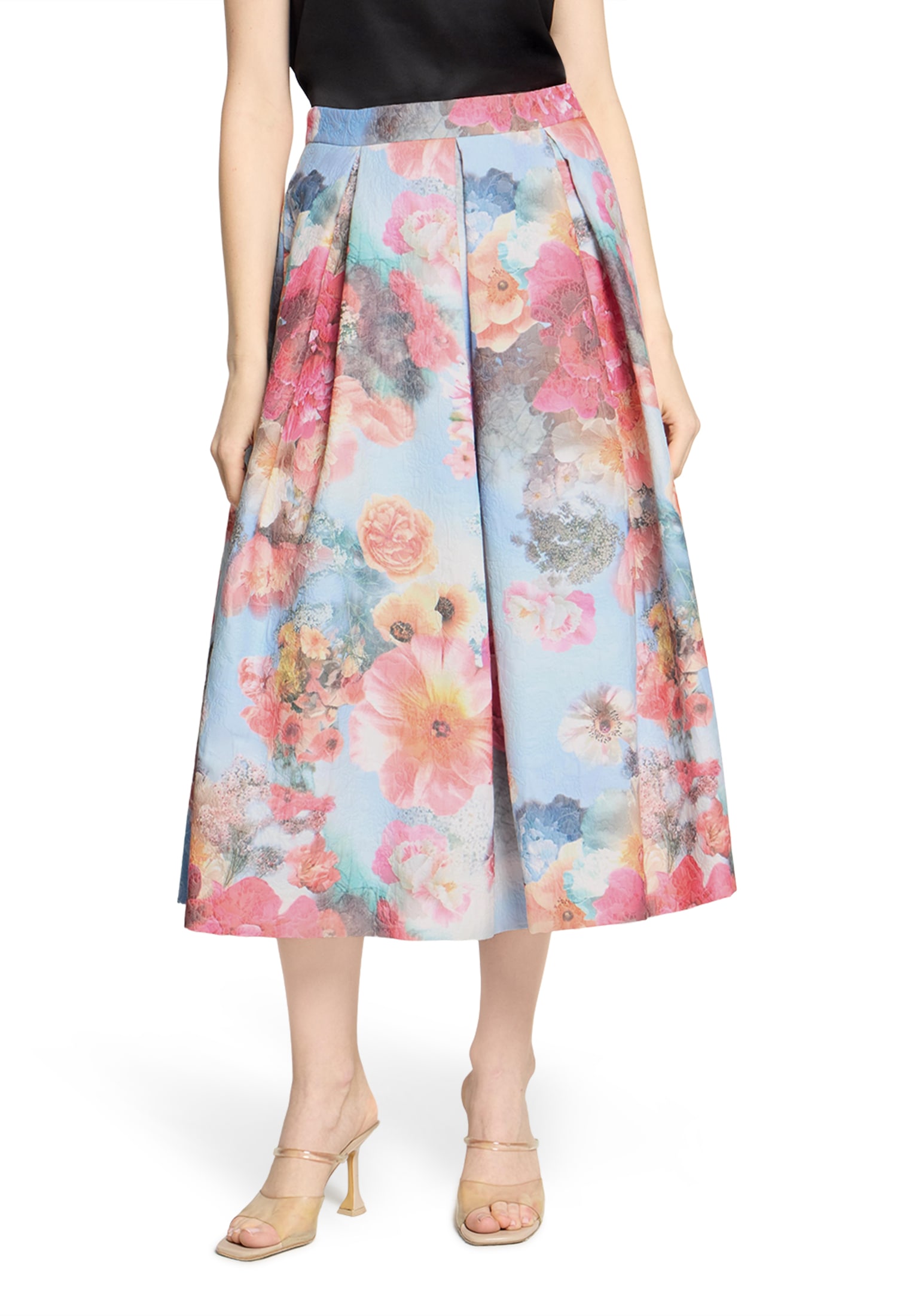 Vera Mont Minirock "Damen mit Jacquard" günstig online kaufen