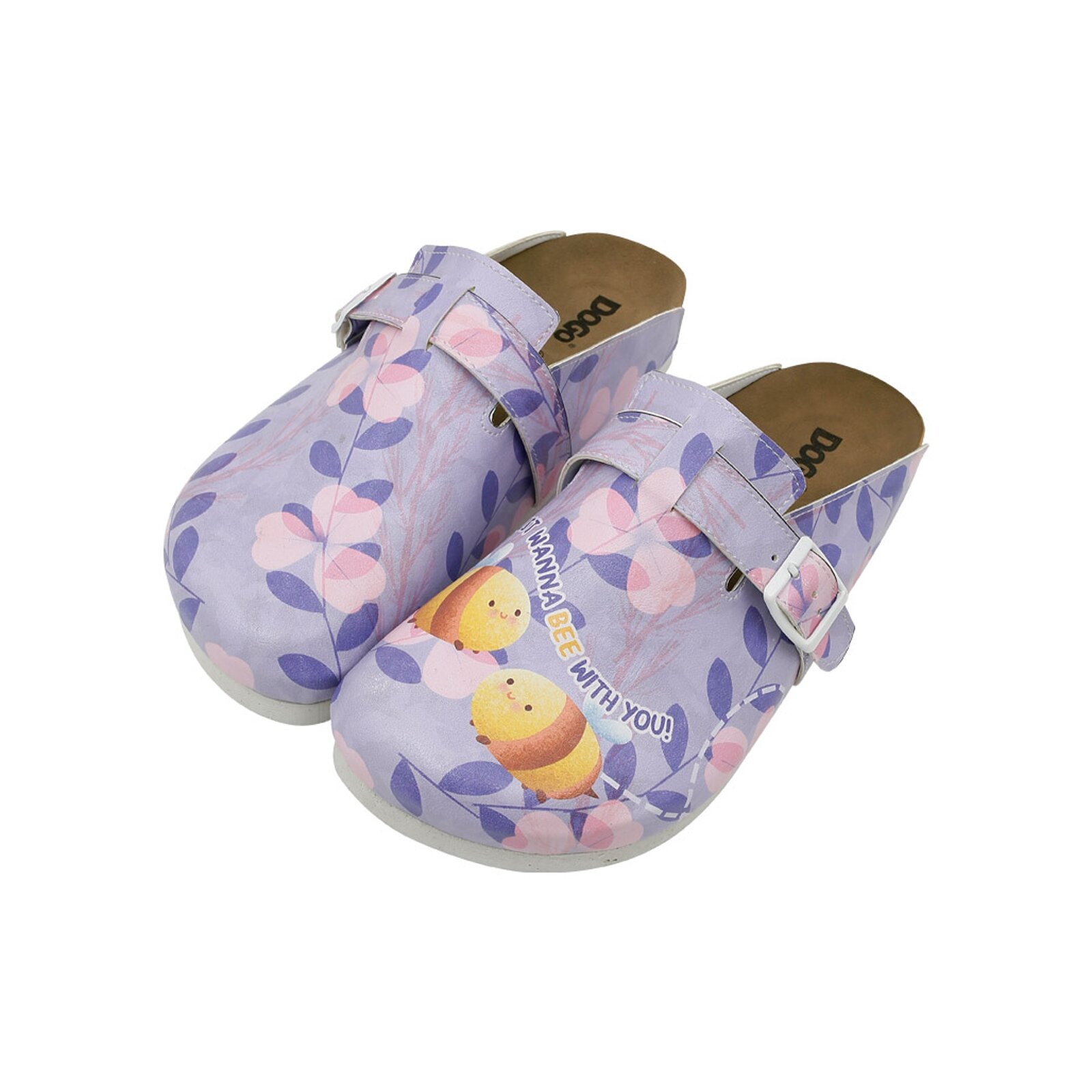 DOGO Hausschuh "Comfie Just Wanna Bee With You Damen Hausschuhe / Female", günstig online kaufen