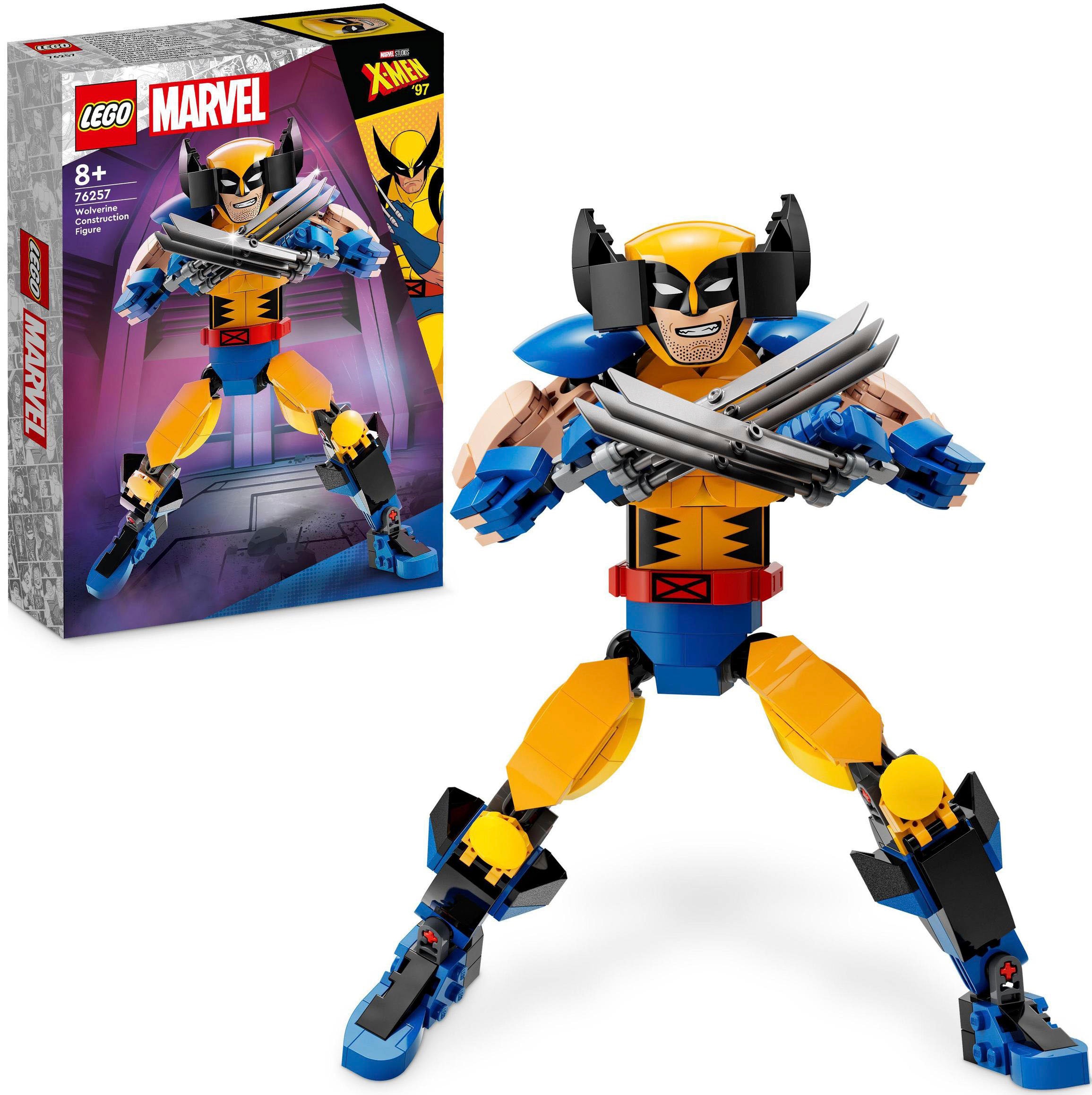 Konstruktionsspielsteine »Wolverine Baufigur (76257), LEGO® Marvel«, (327 St.), Made...