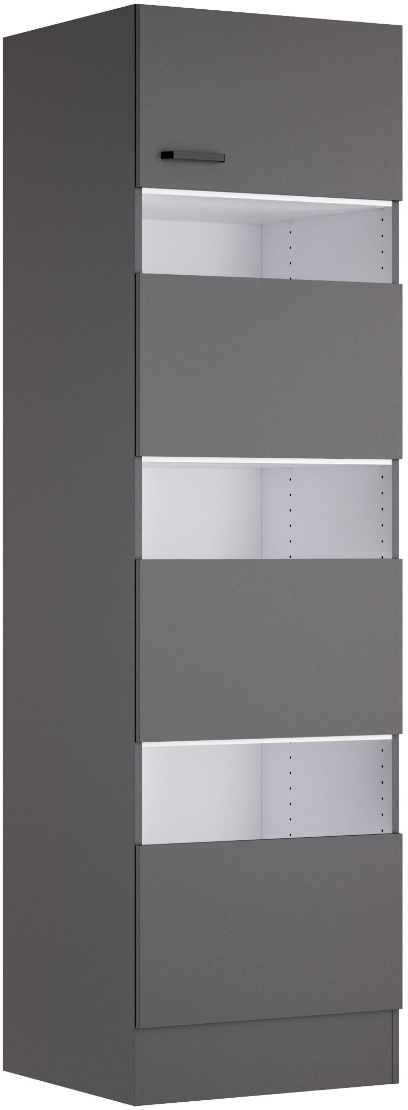 OPTIFIT Hochschrank "OPTImulti" Breite 60 cm, mit 4 Türen, einfache Wäschesortierung