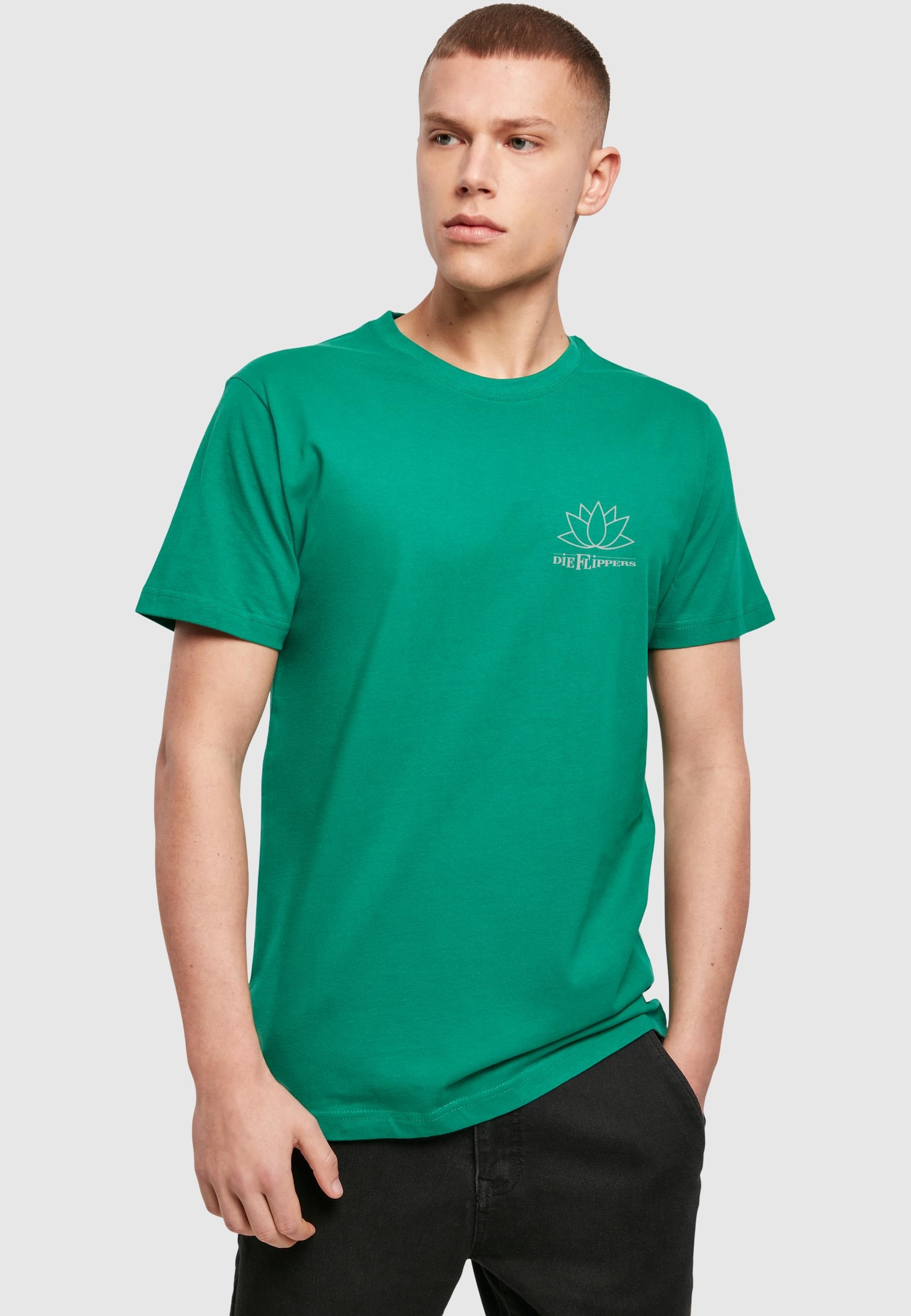 Merchcode T-Shirt »Merchcode Die Flippers - Lotosblume T-Shirt 2«, (1 tlg.)
