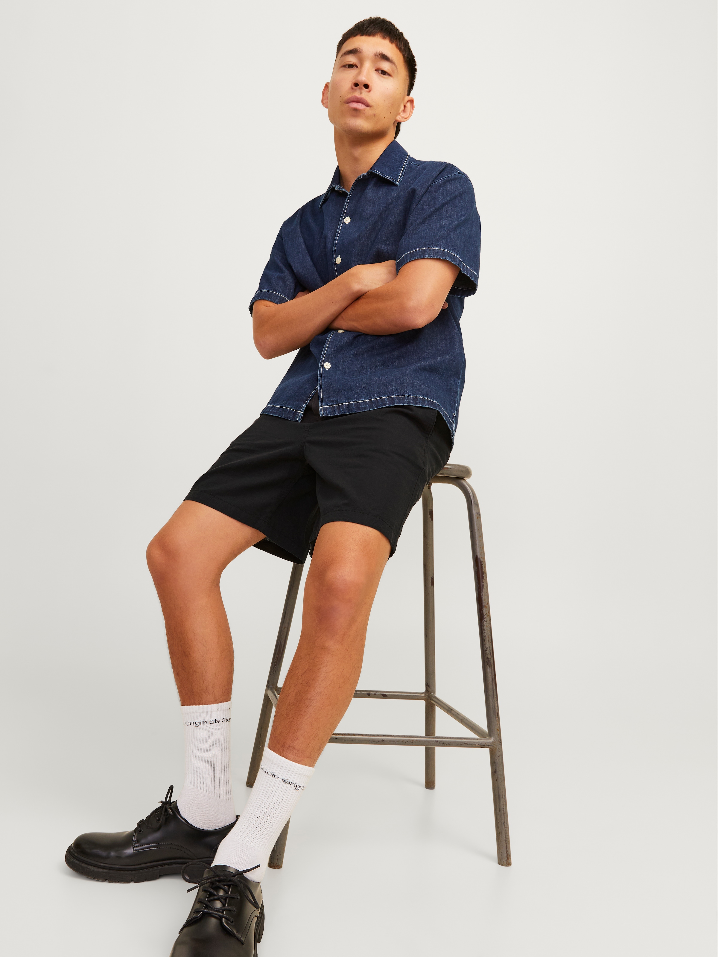 Jack & Jones Shorts »JPSTJAIDEN JJSUMMER JOGGER SHORT SN«, mit elastischem Bund