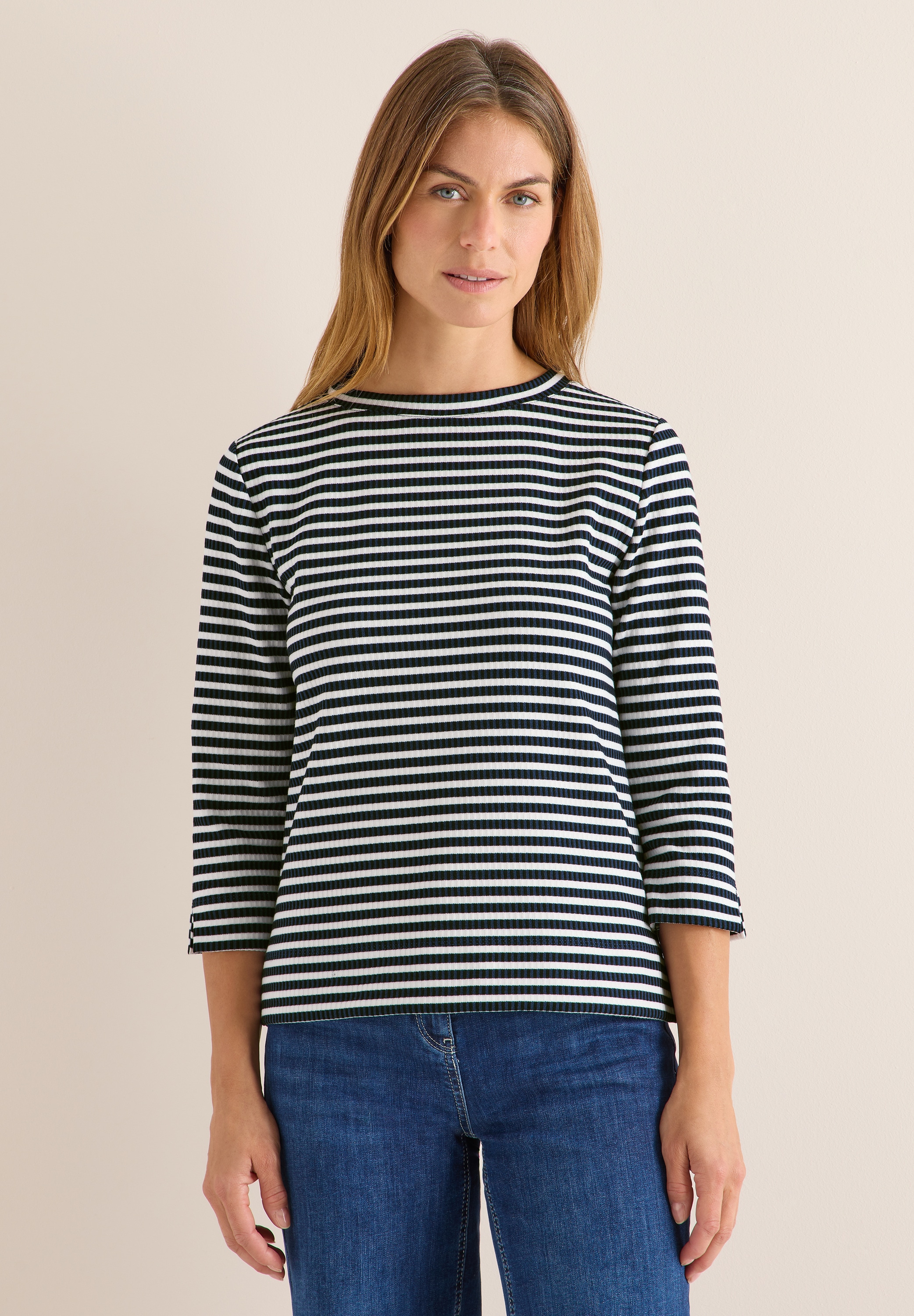Cecil 3/4-Arm-Shirt, mit 3/4 Ärmeln günstig online kaufen