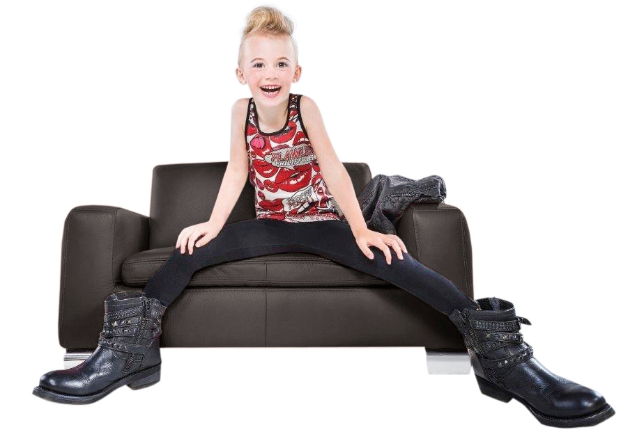 2-Sitzer »francesca mini«, Kindersofa mit Metallfuß, Breite 102 cm