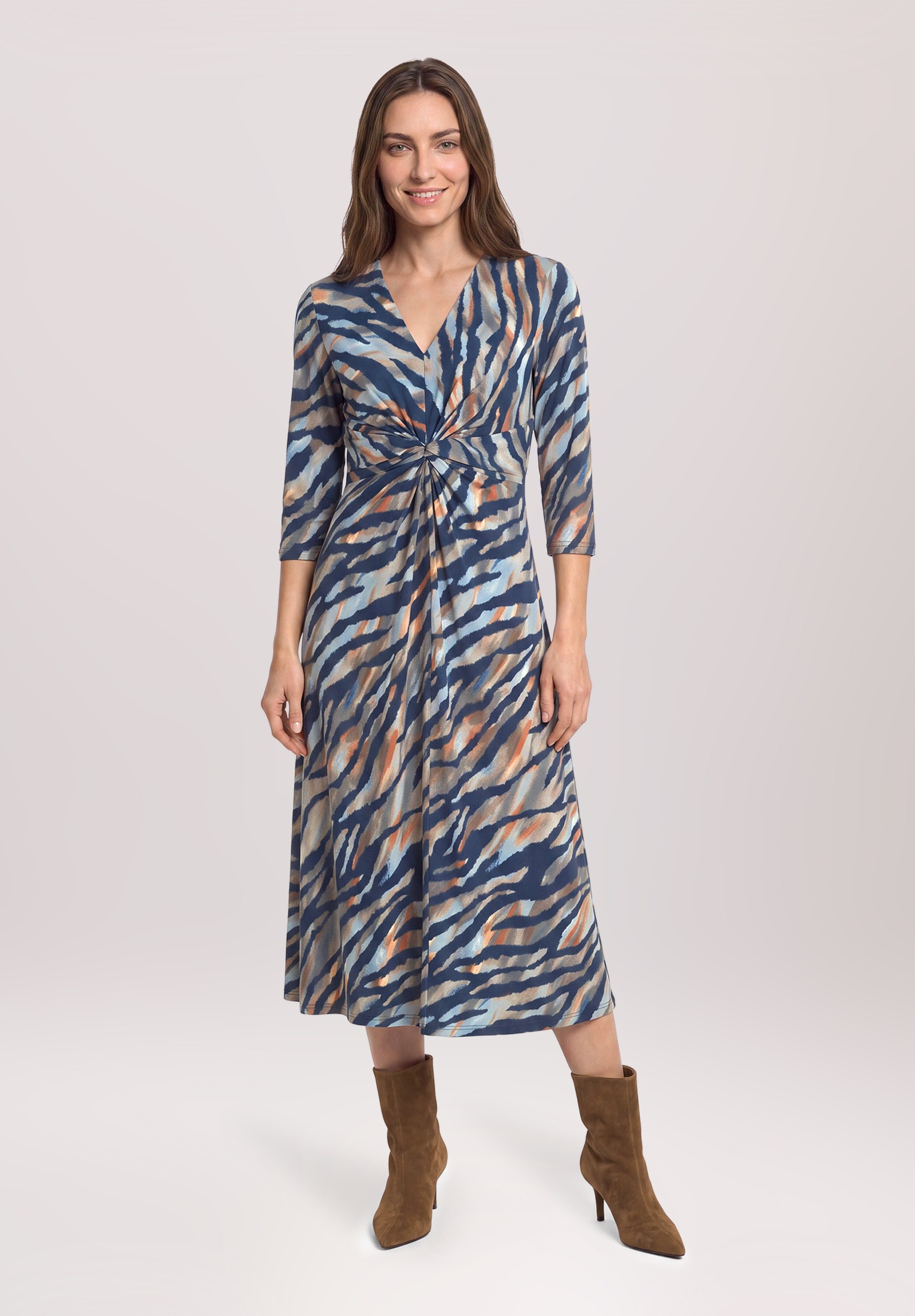 Betty Barclay Midikleid »Damen mit Raffung« Ohne Tasche
