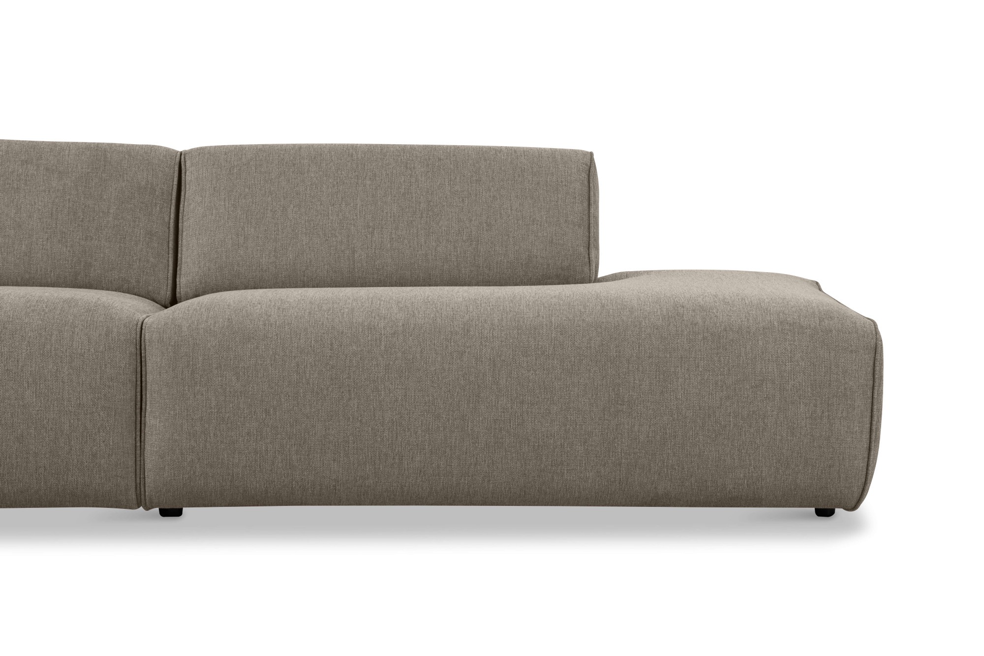 andas 2-Sitzer »Noord«, mit Kedernaht, Breite 227 cm, Cord, Struktur, Webstoff