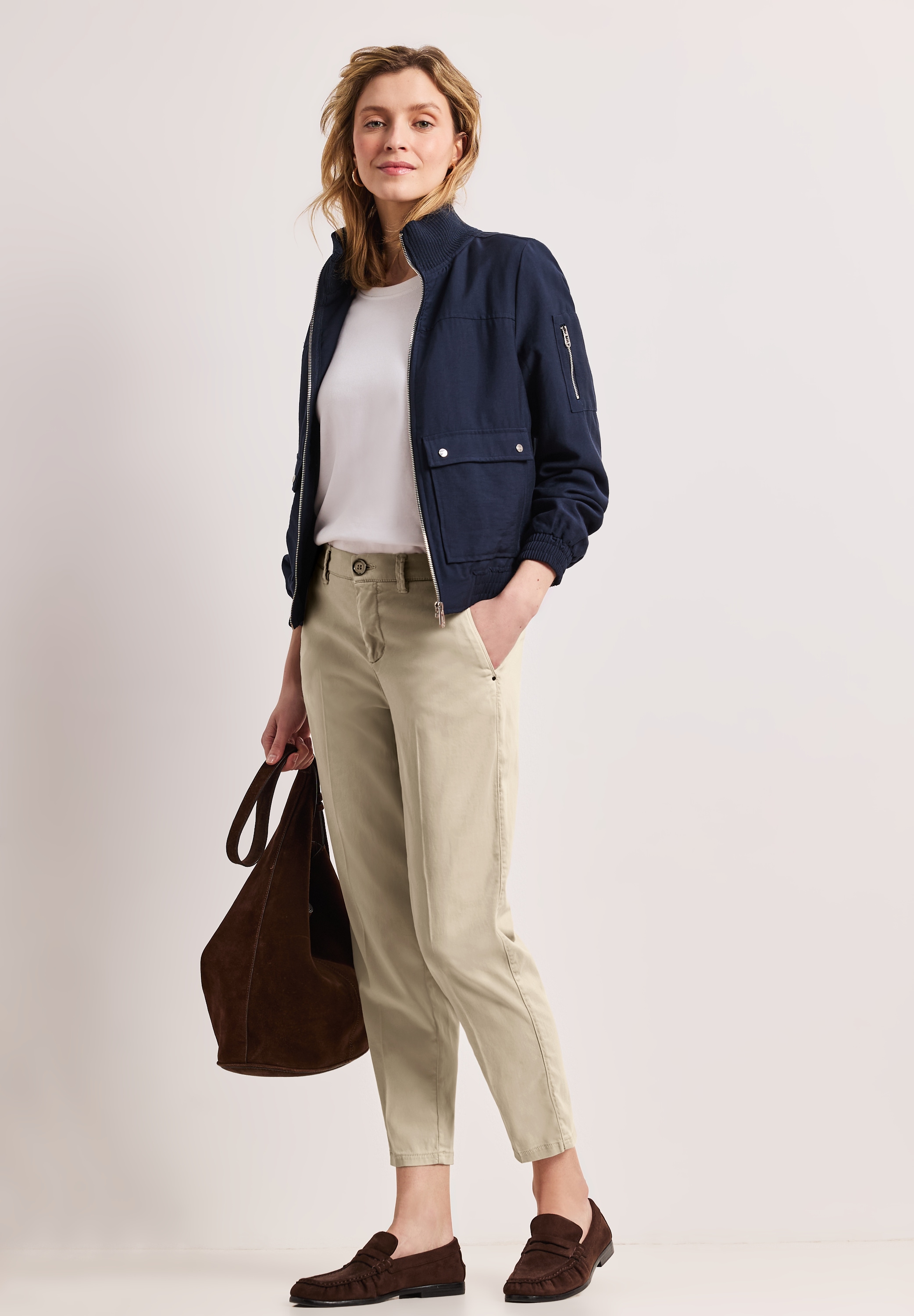 STREET ONE Chinohose  Middle Waist