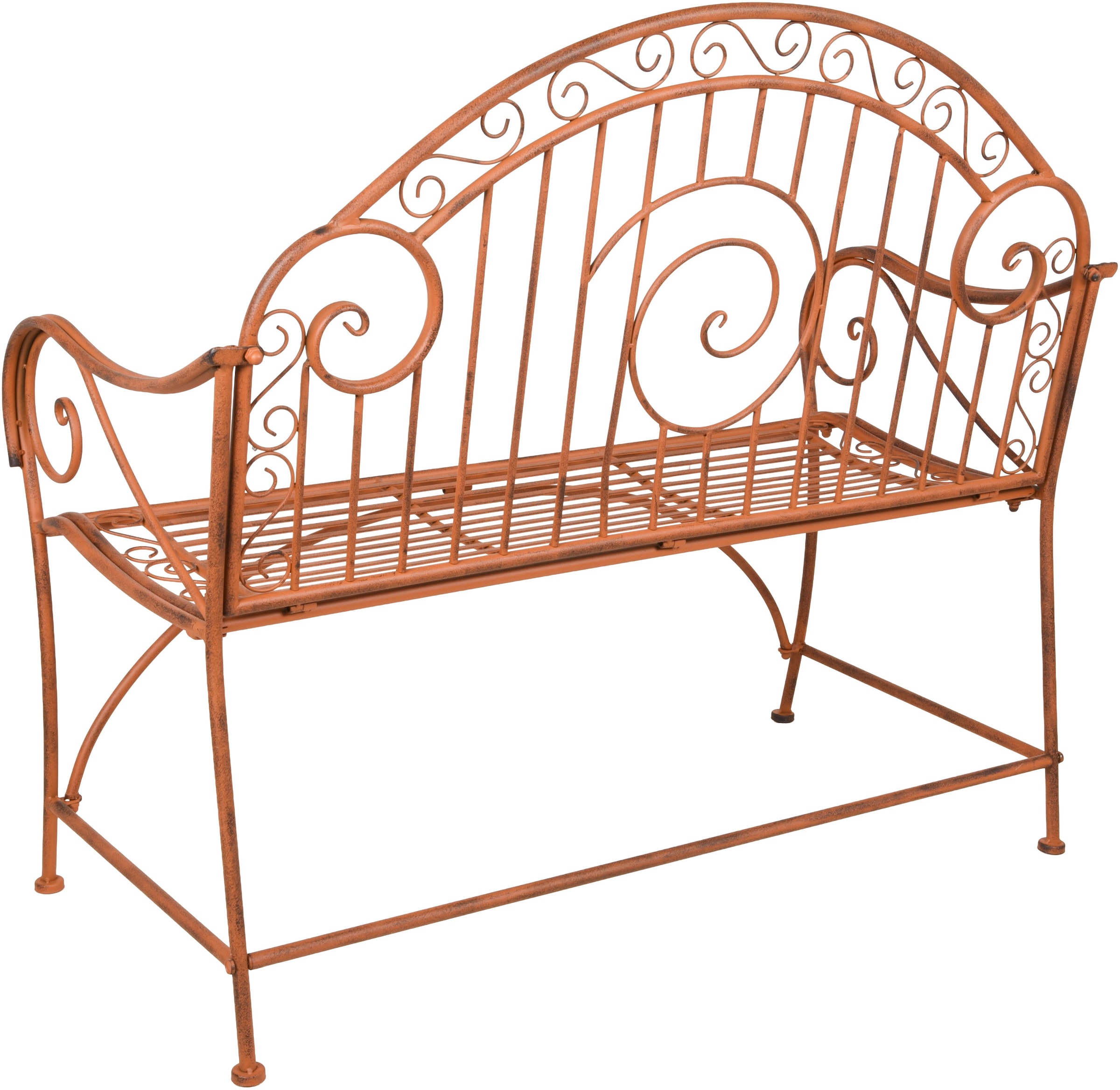 Garden Pleasure Gartenbank »CAMEROON« mit Armlehne und Verzierungen