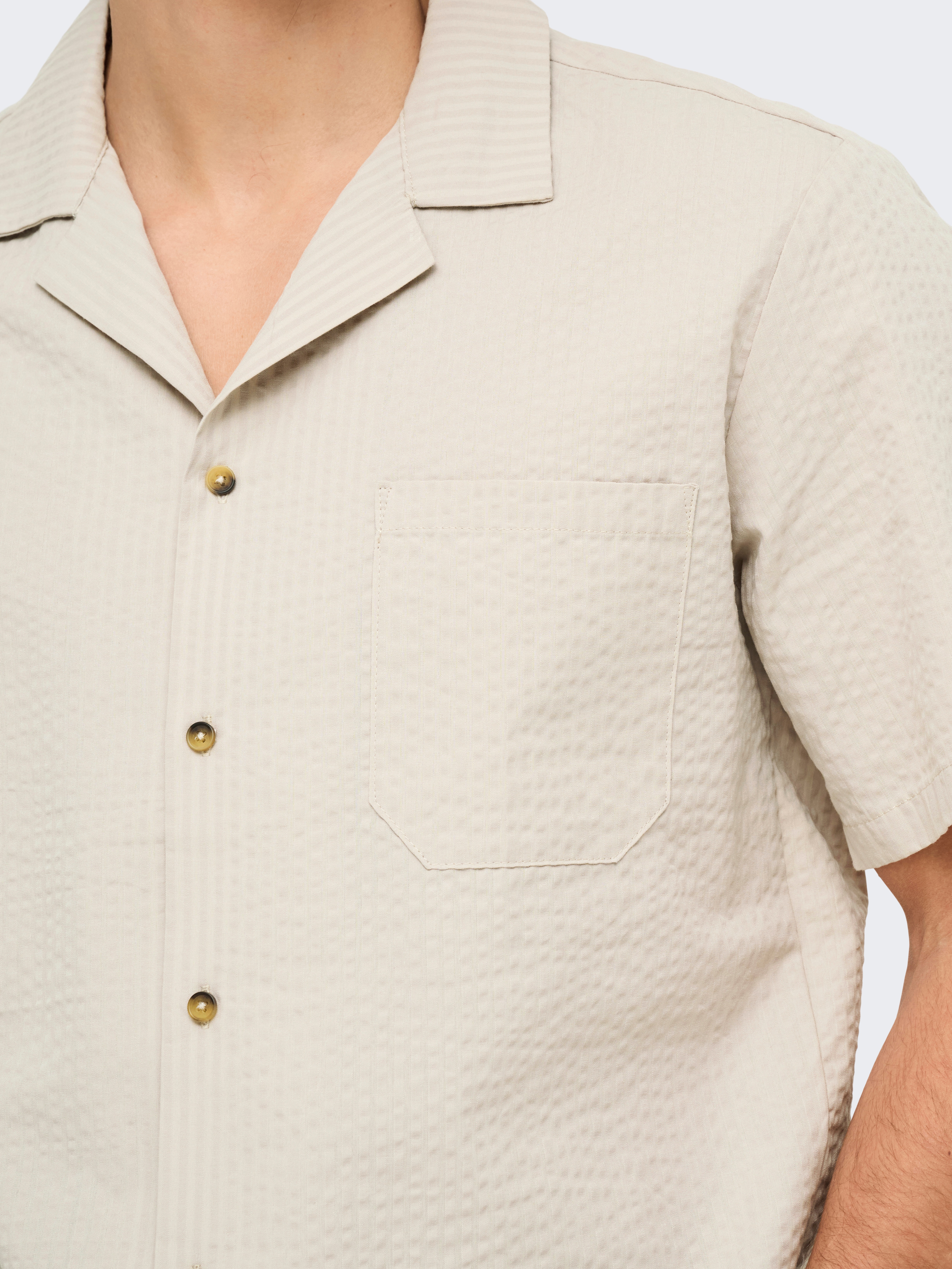 Thumbnail - ONLY & SONS Kurzarmhemd "ONSEYE RESORT SEERS 0009 SHIRT NOOS"