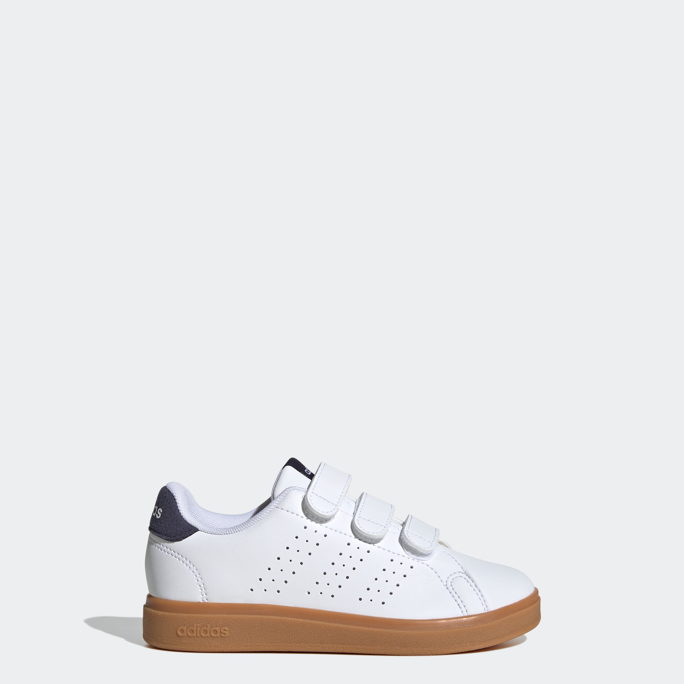 adidas Sportswear Klettschuh »ADVANTAGE BASE 2.0 KIDS«, Design auf den Spuren des adidas Stan Smith