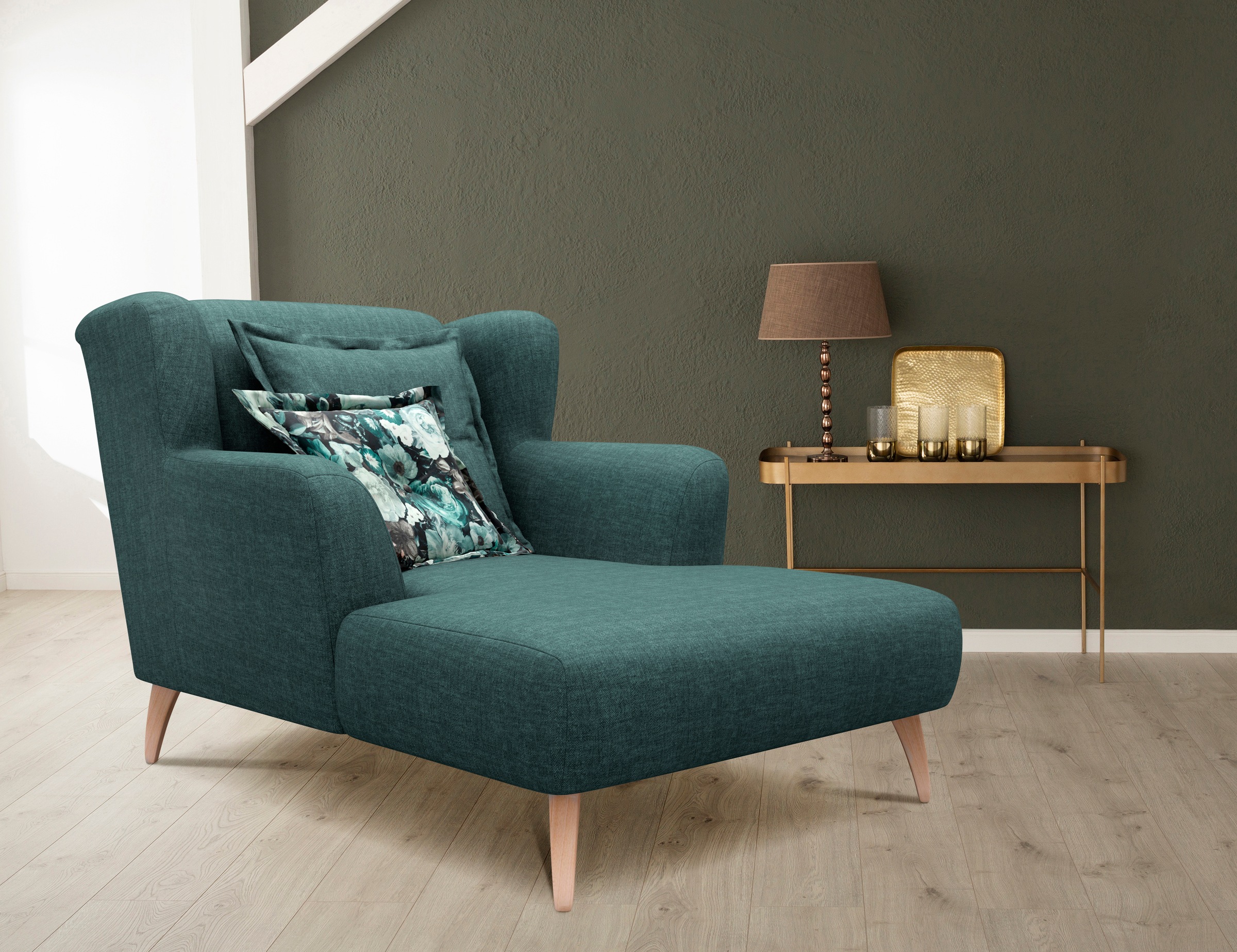 Home affaire Loveseat "Baggio Kuschel Mega Lounge Big Sessel" günstig online kaufen