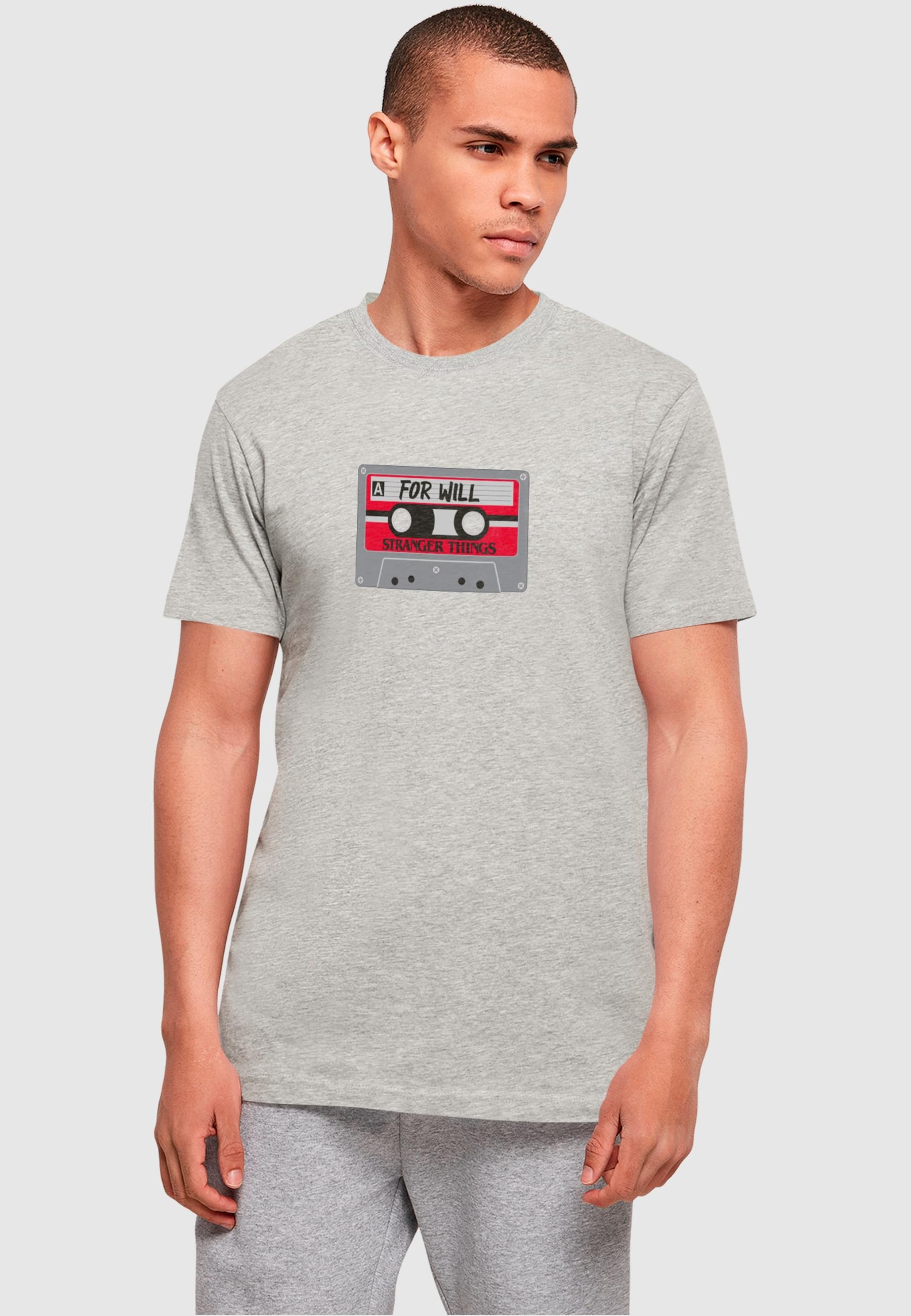 ABSOLUTE CULT T-Shirt »ABSOLUTE CULT Herren Stranger Things - Cassette For Will T-Shirt«, (1 tlg.)
