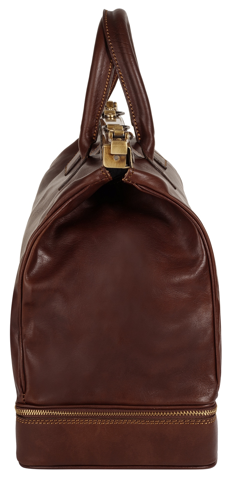 Piké Reisetasche echt Leder, Made in Italy