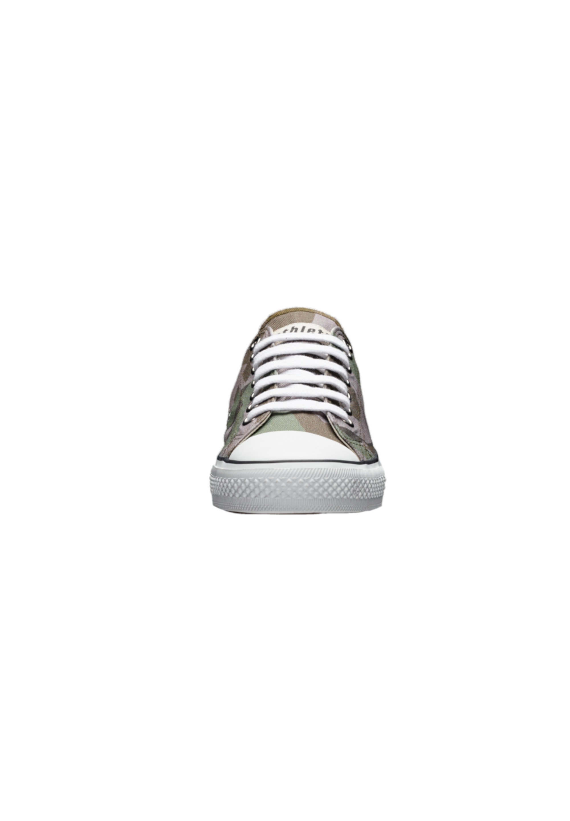 ETHLETIC Trainer White Cap Lo Cut Sneaker Green/White 3