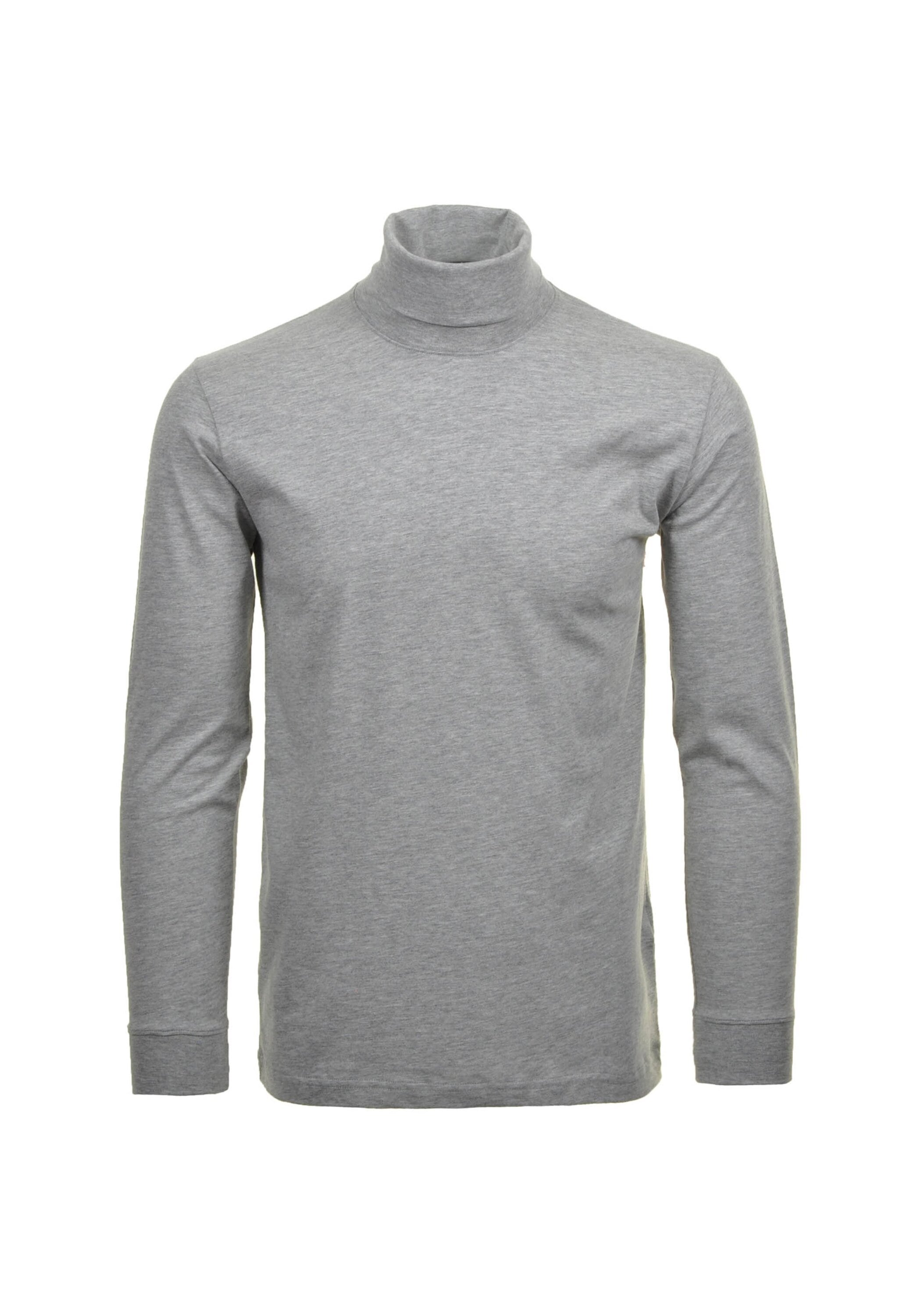 RAGMAN Sweatshirt "Longsleeve Langarm Basic Rollkragen Regular Fit"