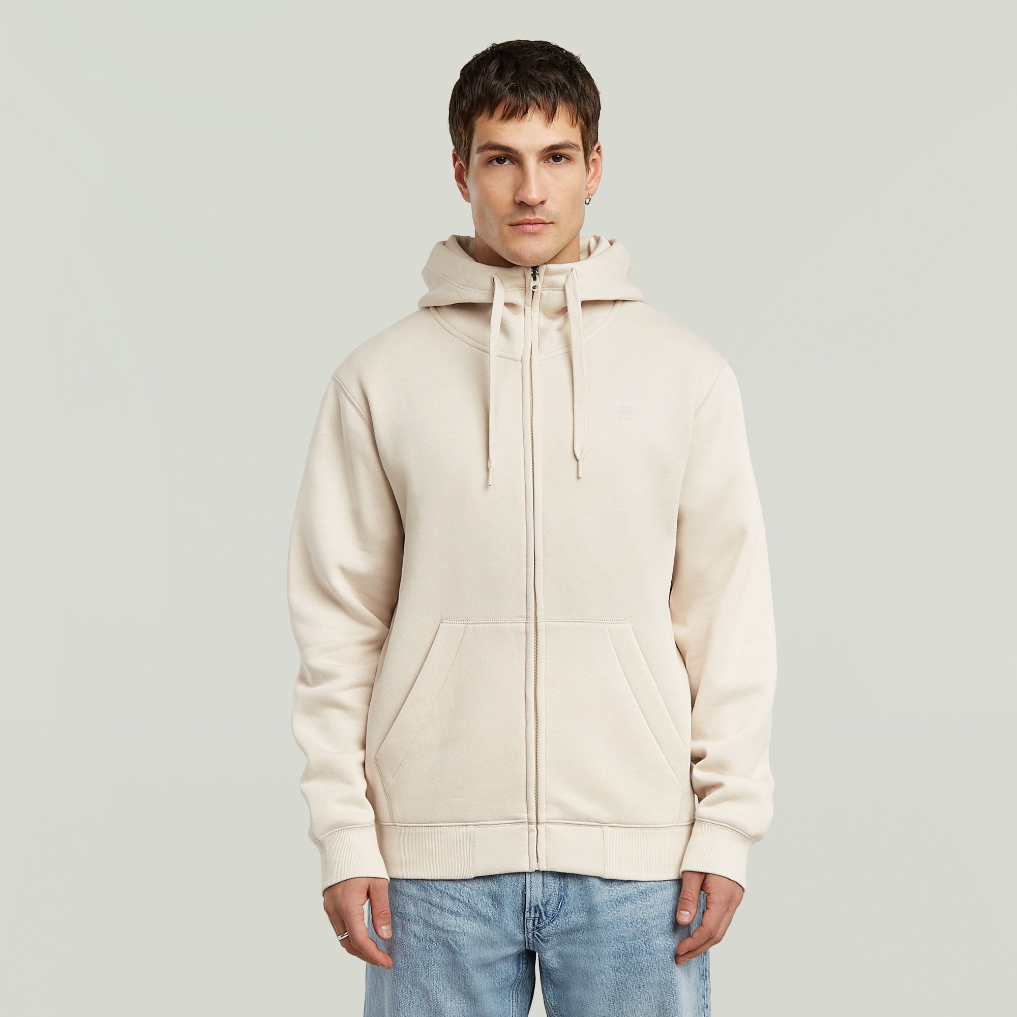 G-STAR Kapuzensweatjacke "Premium Basic Hooded Zip Sweater" günstig online kaufen