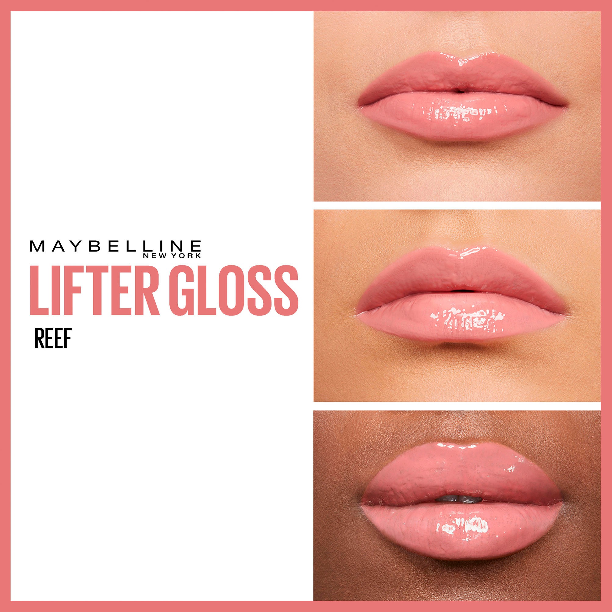 MAYBELLINE NEW YORK Lipgloss »Lifter Gloss«, mit natürlichen Inhaltstoffen
