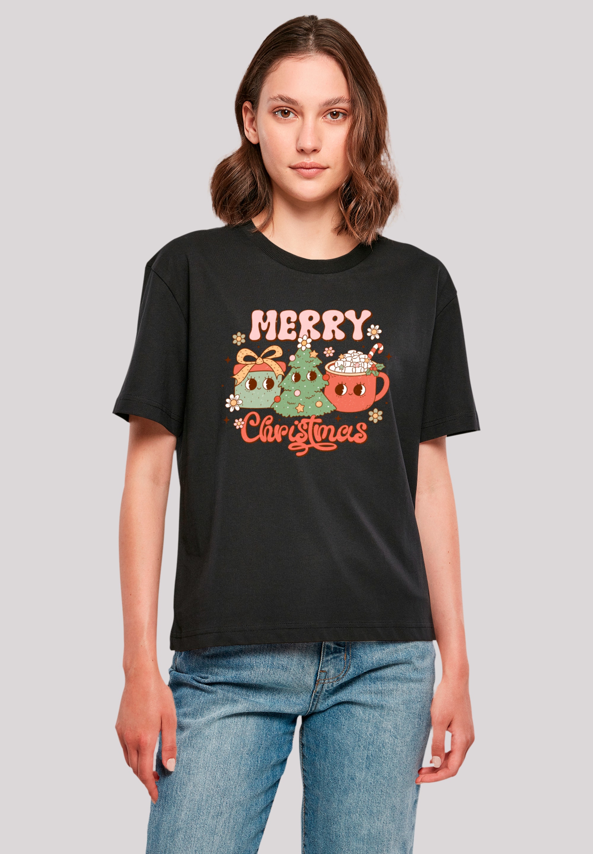 T-Shirt »Merry Weihnachten Cozy And Cute«, Premium Qualität, Weihnachts-Kollection