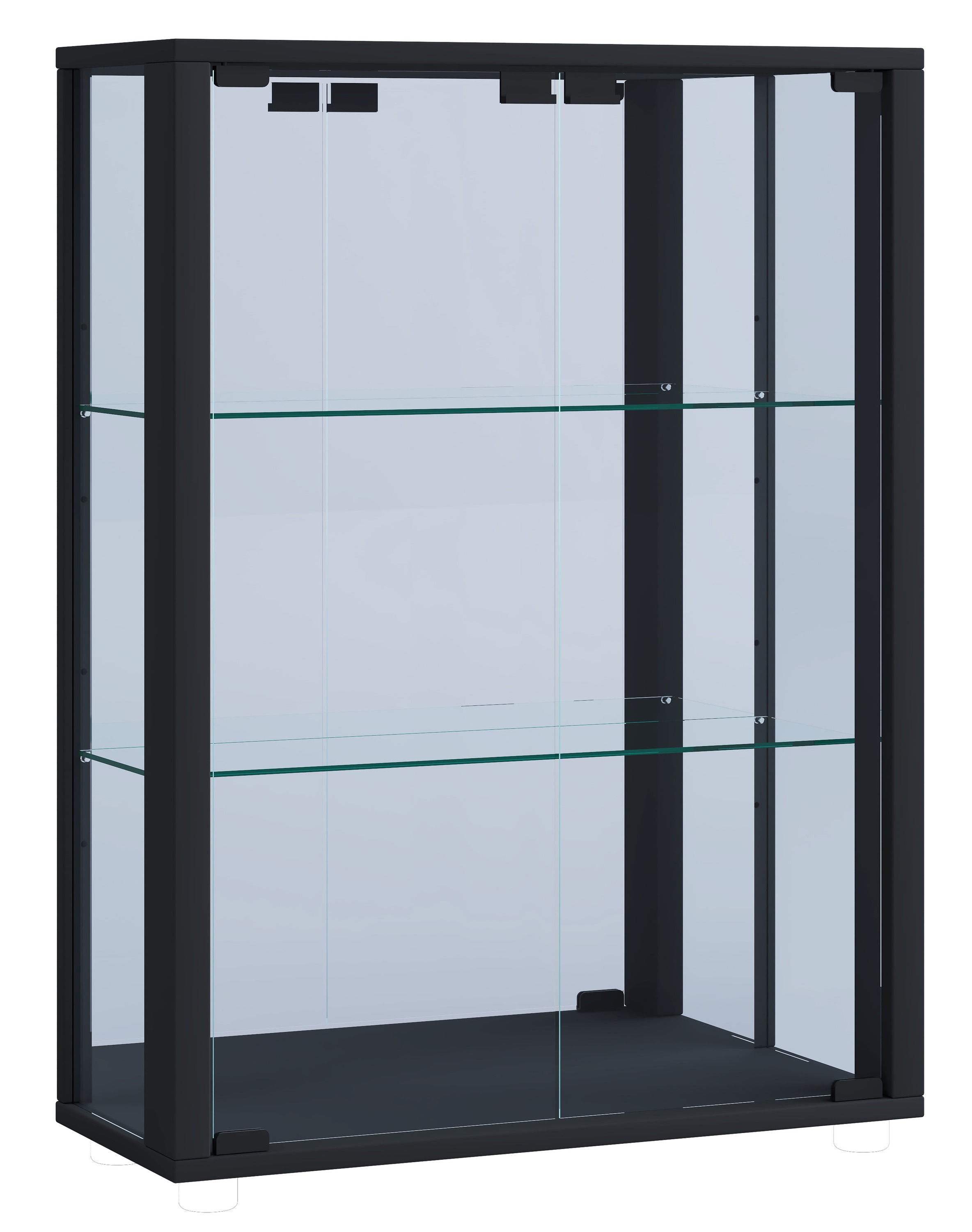 VCM Wandregal »Wandvitrine Hängevitrine Glasvitrine Udina Spiegel« 1 Stk. tlg.