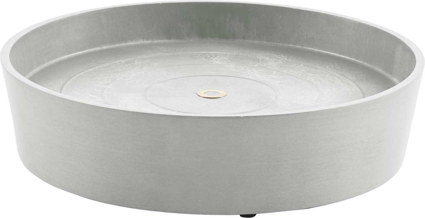 BAUR cm Grey«, »SAUCER bestellen WHEELS White 41,5x41,5x9 ECOPOTS | BxTxH: Blumentopfuntersetzer