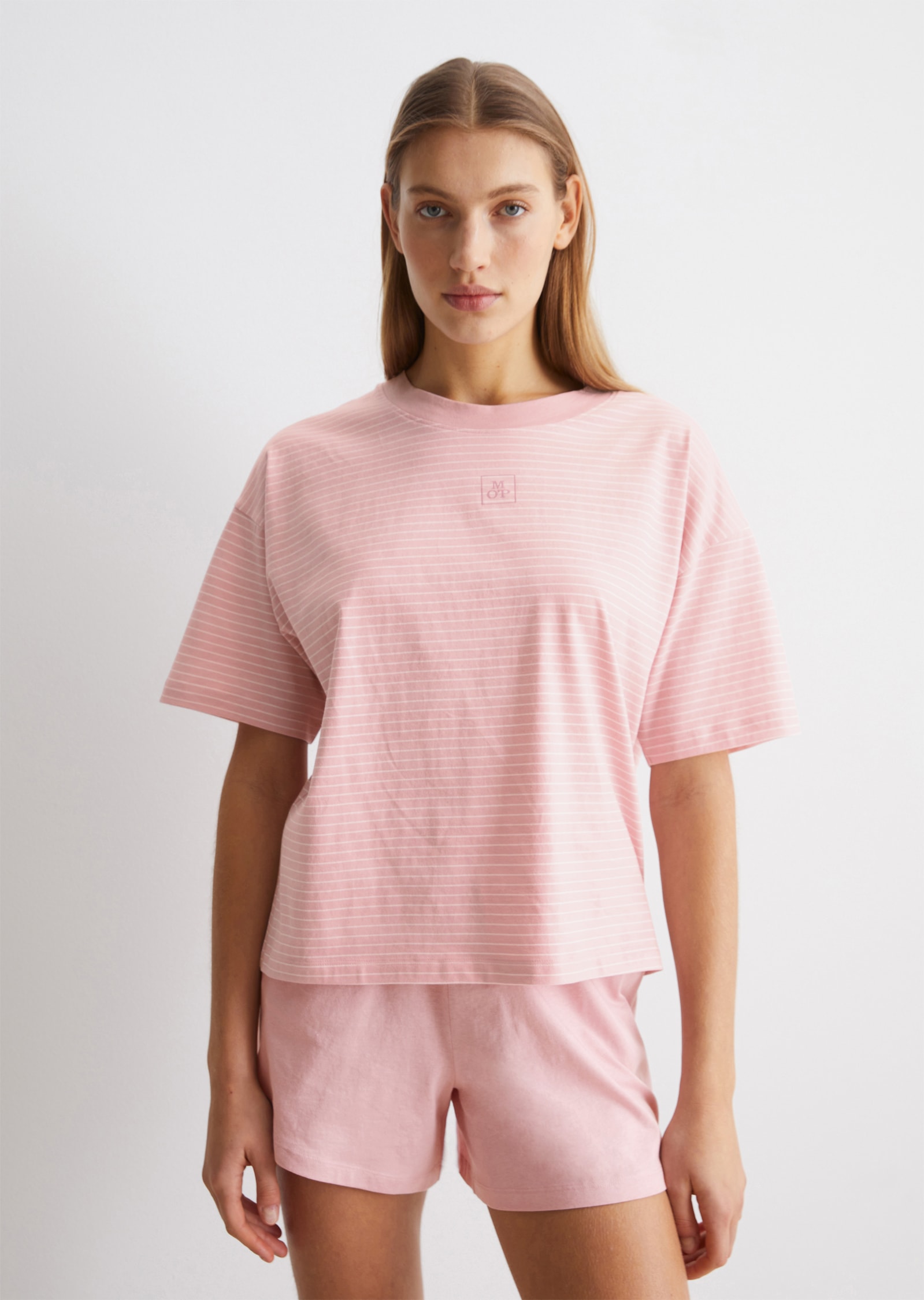 Marc OPolo Shorty 2 tlg. Kurzarm, mit Rundhalsausschnitt, elastisch günstig online kaufen