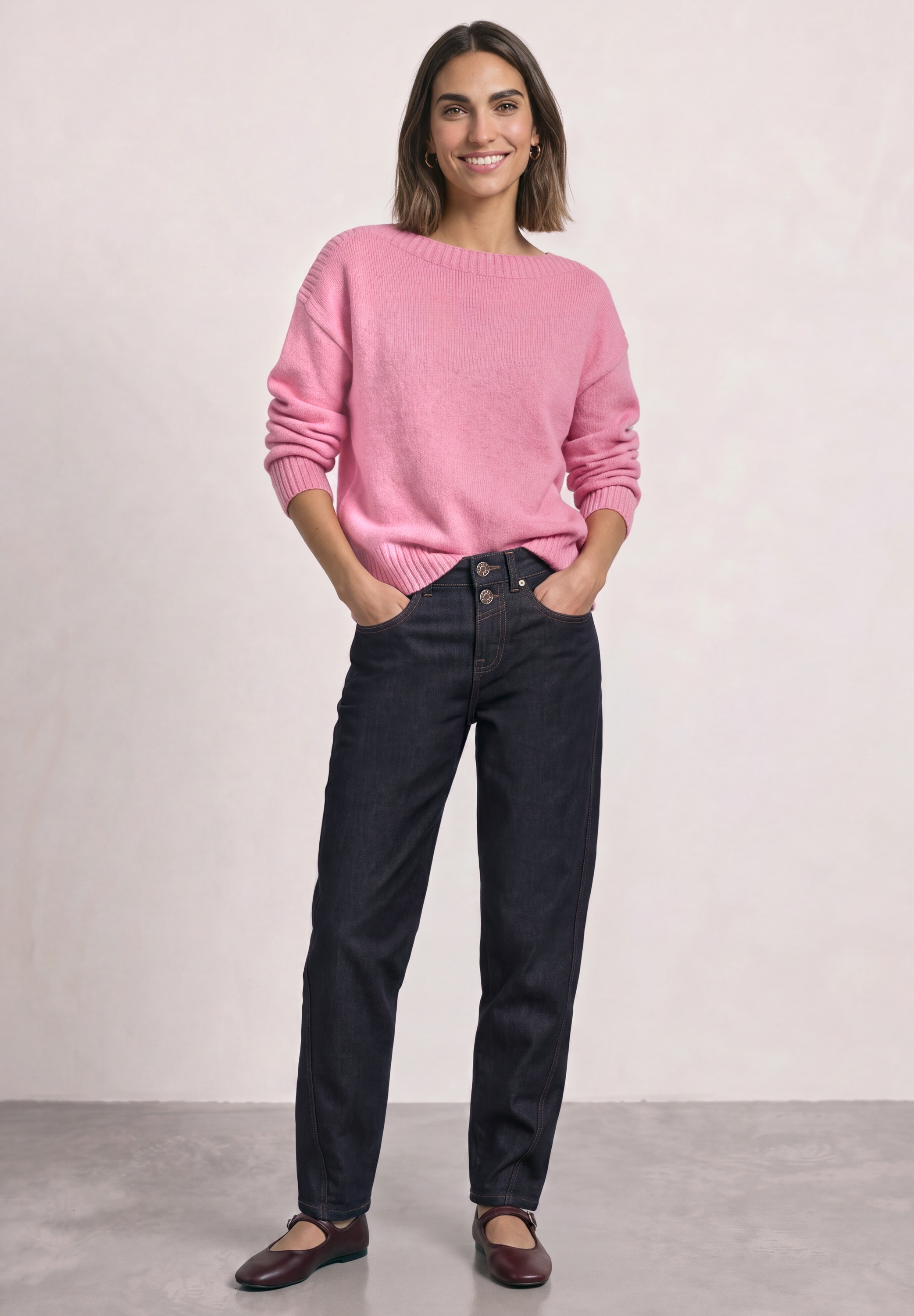 STREET ONE Loose-fit-Jeans im Loose Fit