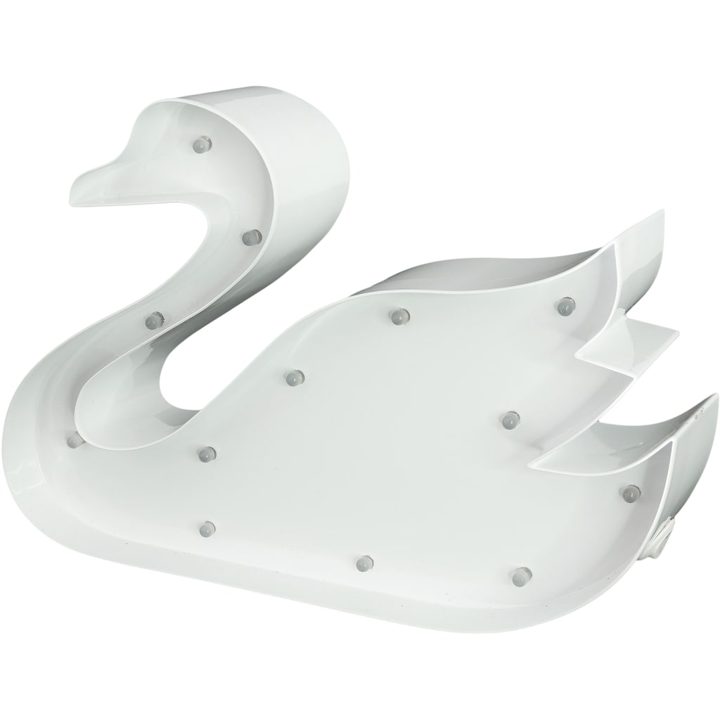 MARQUEE LIGHTS LED Dekolicht »Swan«, 13 flammig-flammig