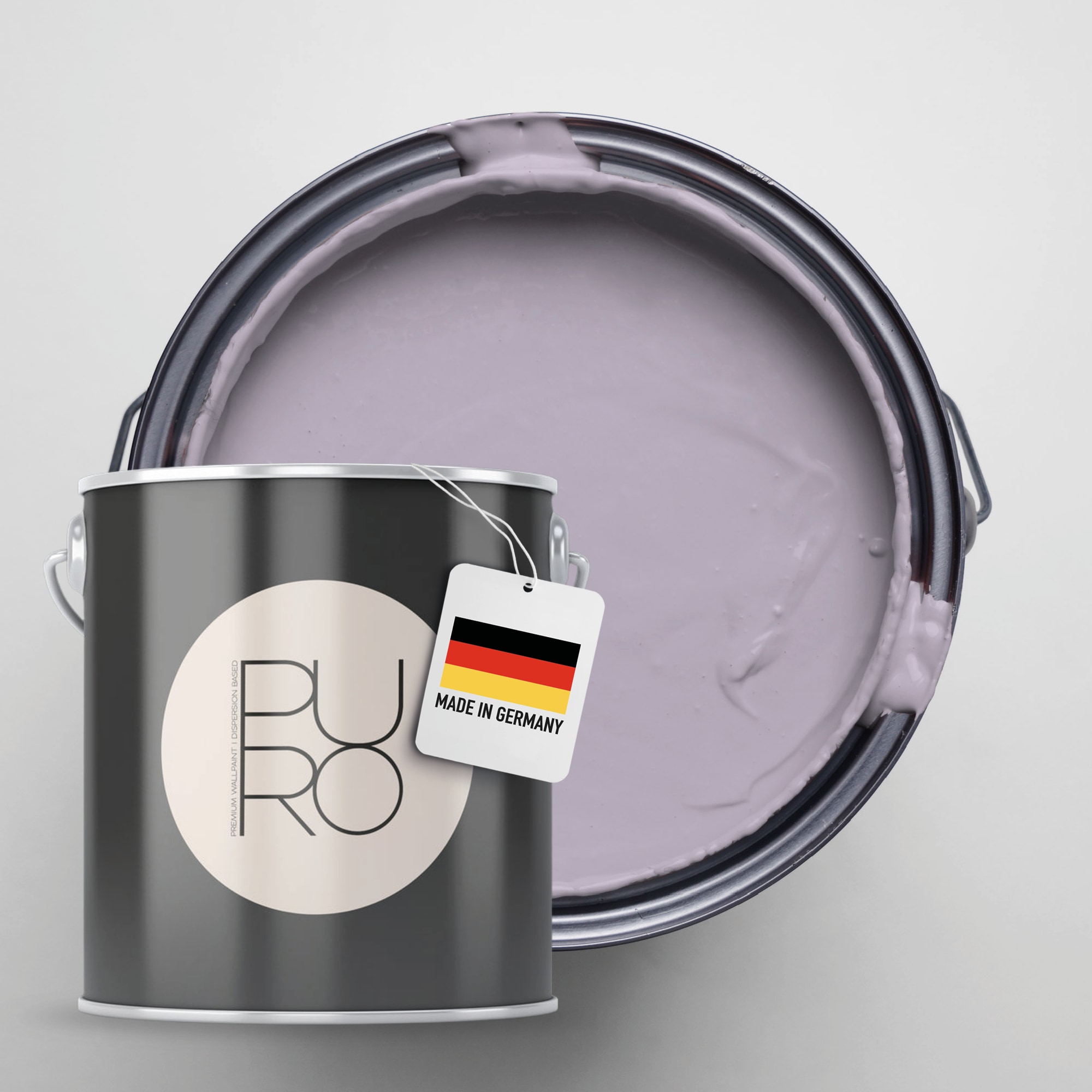A.S. Création Wandfarbe "Premium Innenwandfarbe PURO Tuchmatt simple mauve" ideal für Wohnzimmer, Schlafzimmer, Flur und Küche, Farbwelt Violett