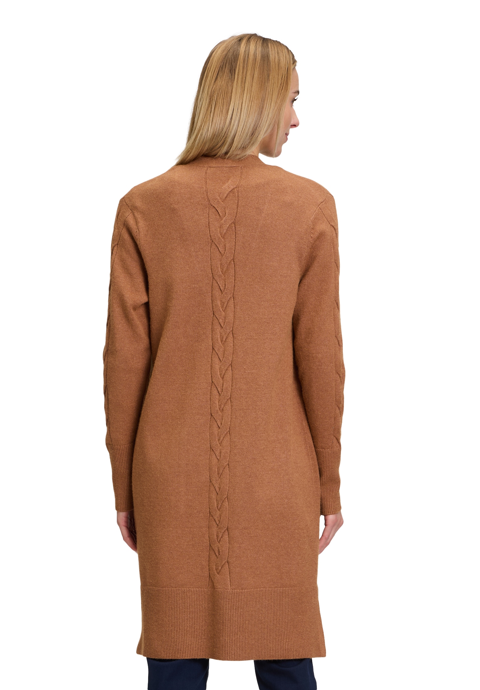 Betty Barclay Strickjacke »Betty Barclay Damen Longstrickjacke mit aufgesetzten Taschen«, Material