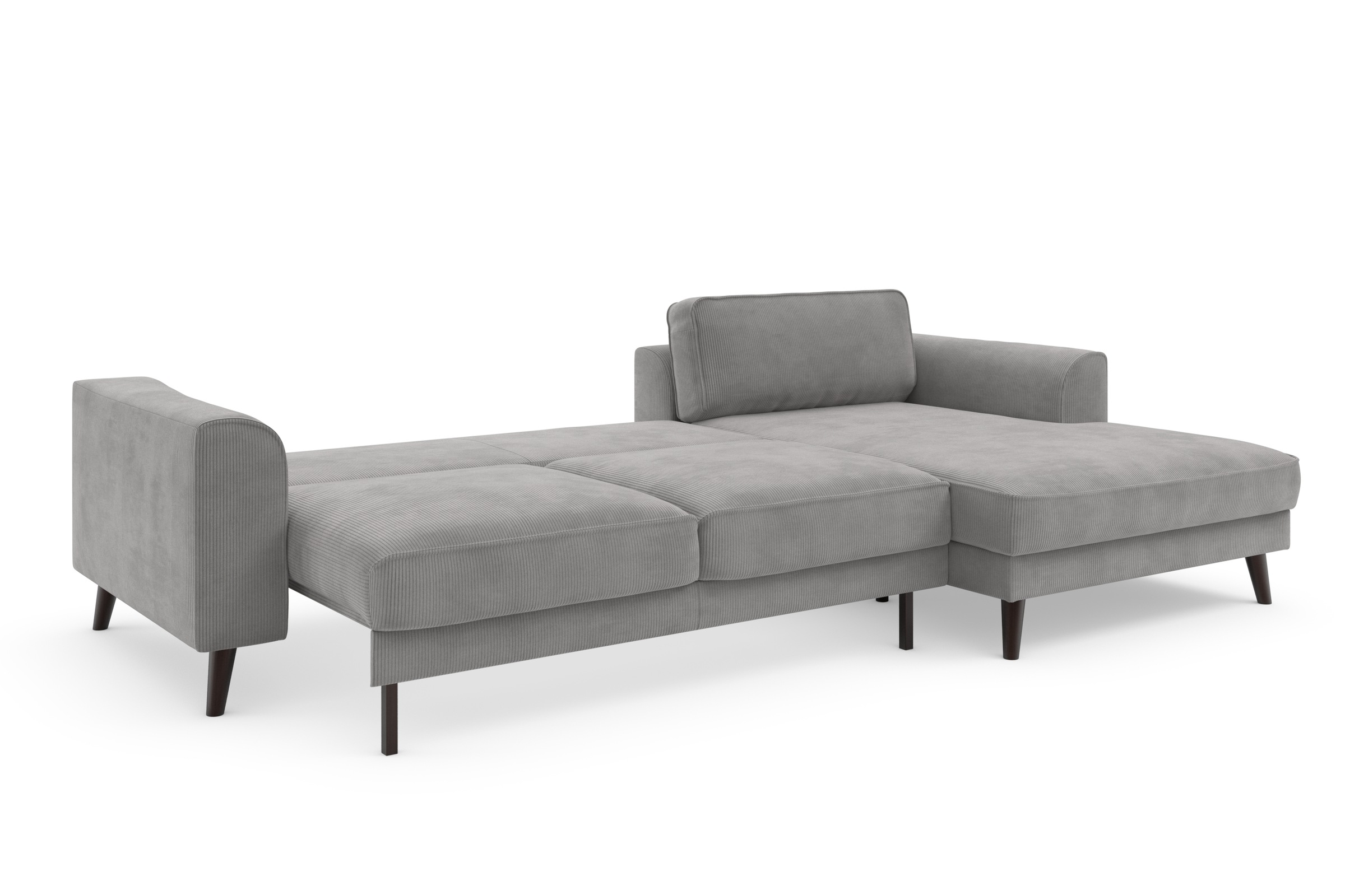 TRENDMANUFAKTUR Ecksofa »Lumber Jack, elegantes Designsofa, zeitlos modern, hoher Sitzkomfort«, wahlweise mit Bettfunktion u. Bettkasten, L-Form